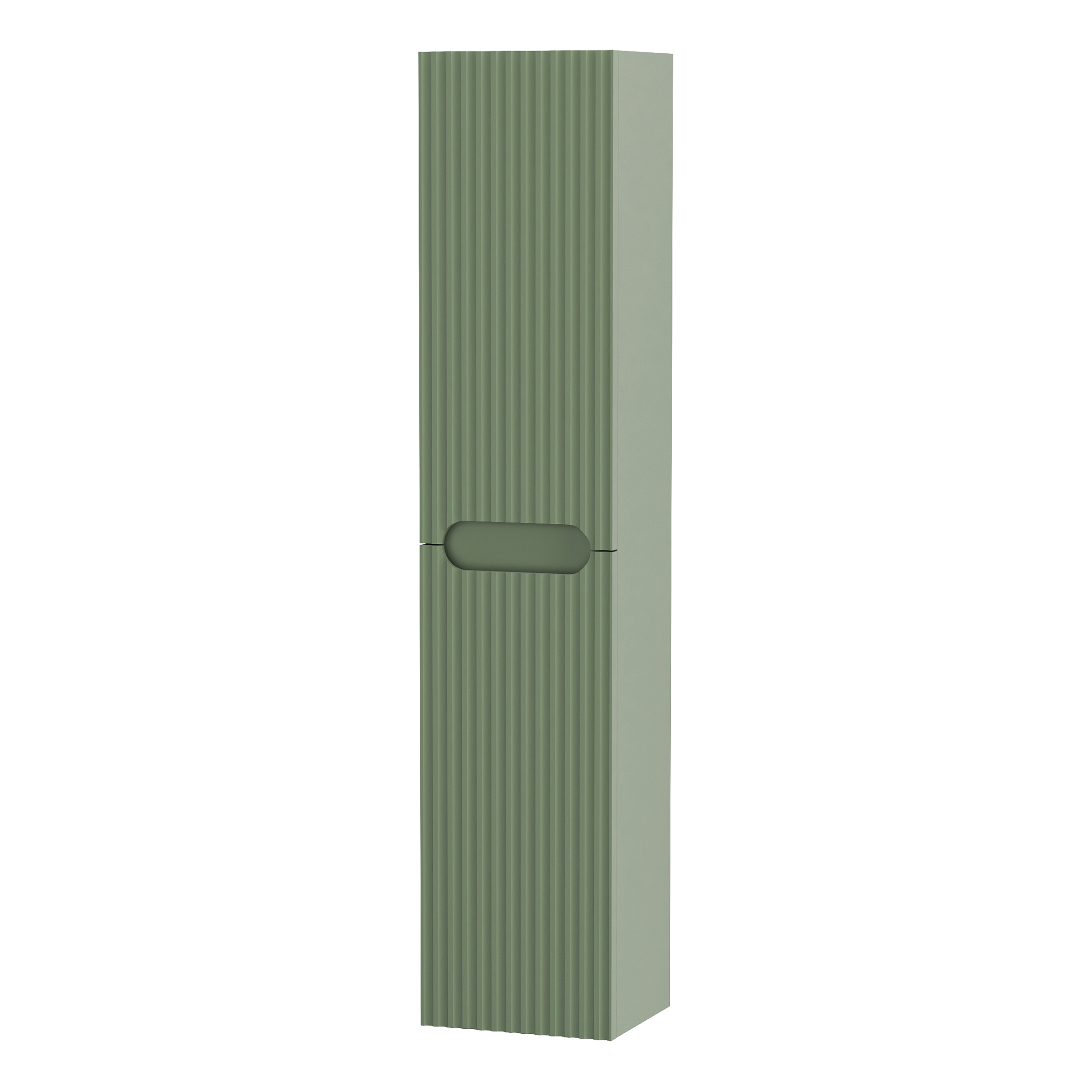COLORIA Hochschrank Olivgrün