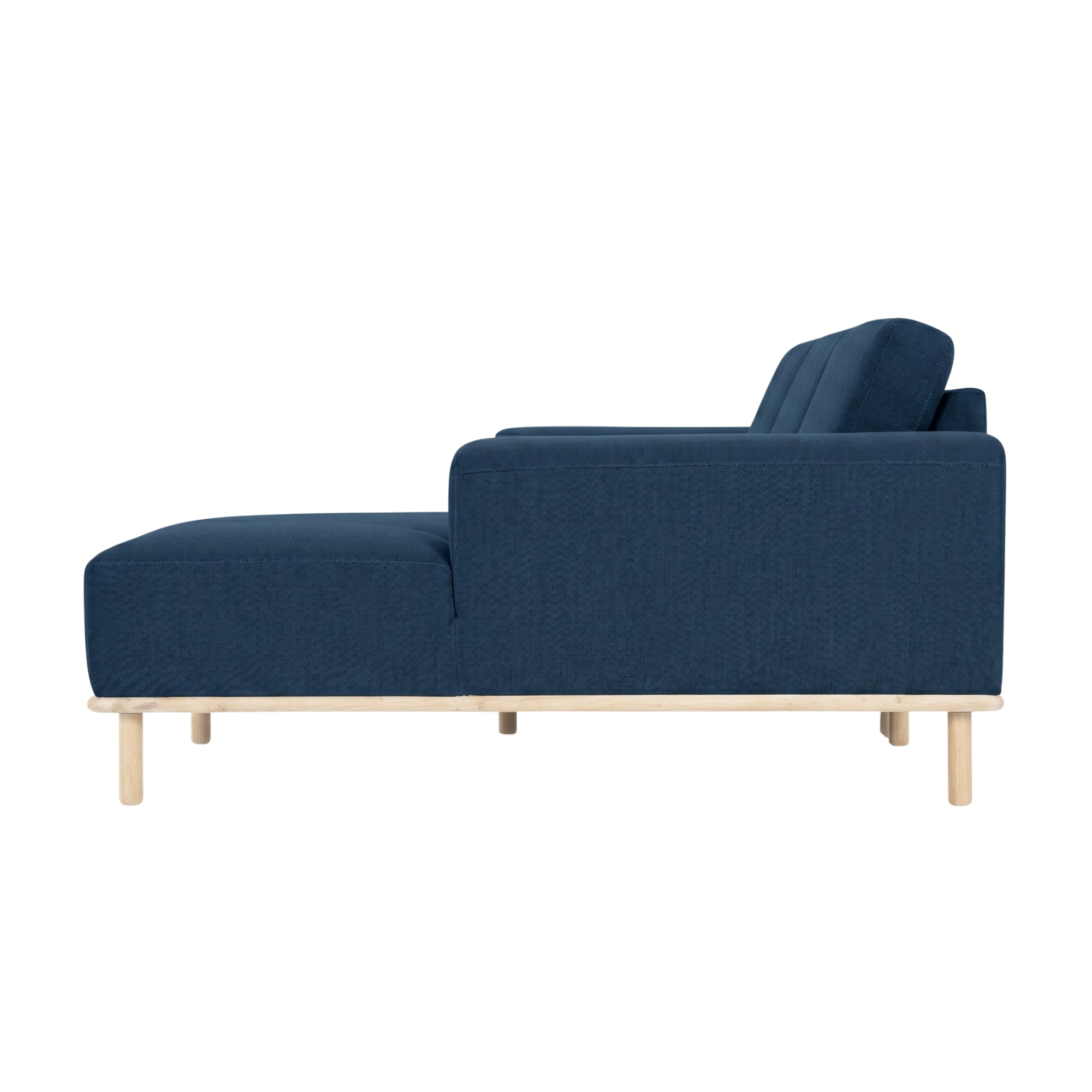 Vilmar Sofa with Chaise Longue Right Vega Dusty Blue