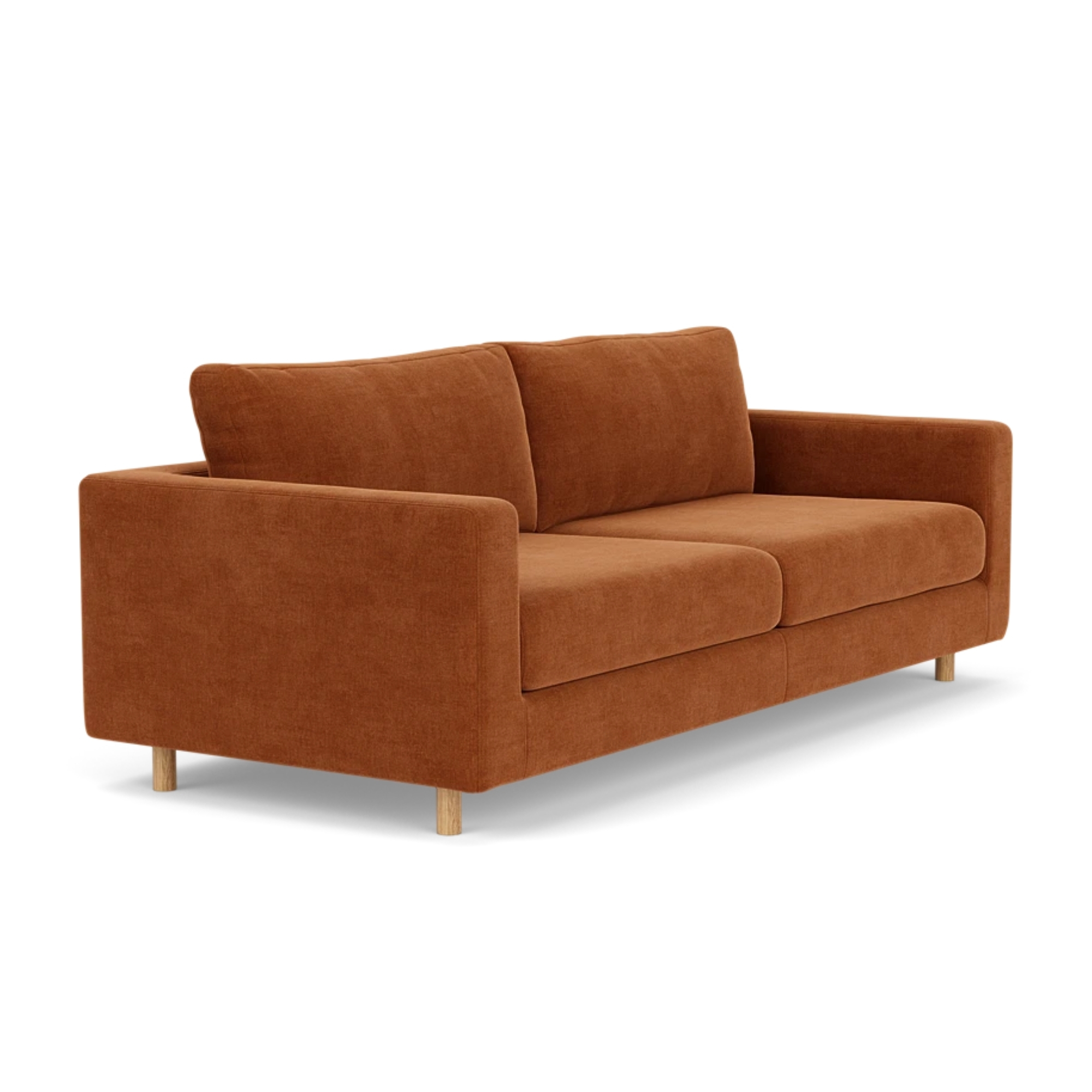 Douglas Sofa 3-seater Moss Rust