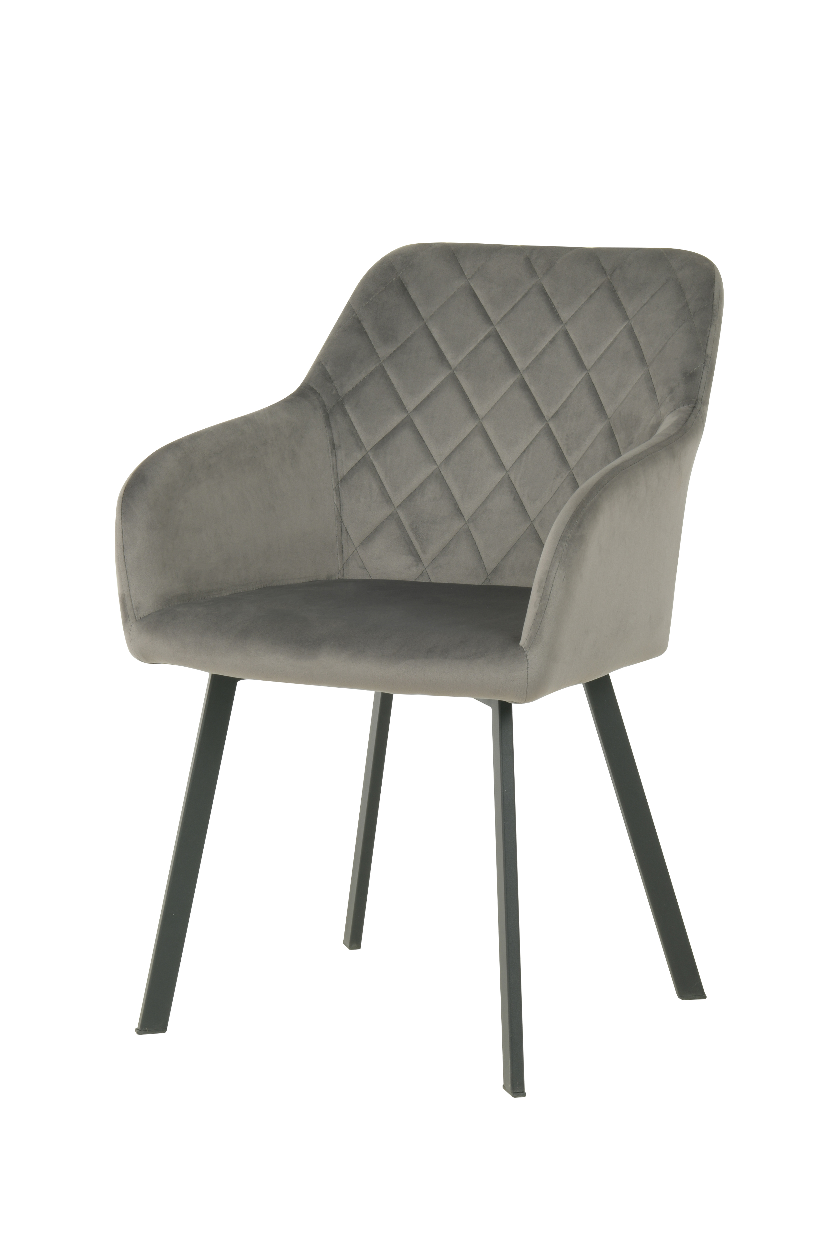 Selef Armchair Set of 2 Grey