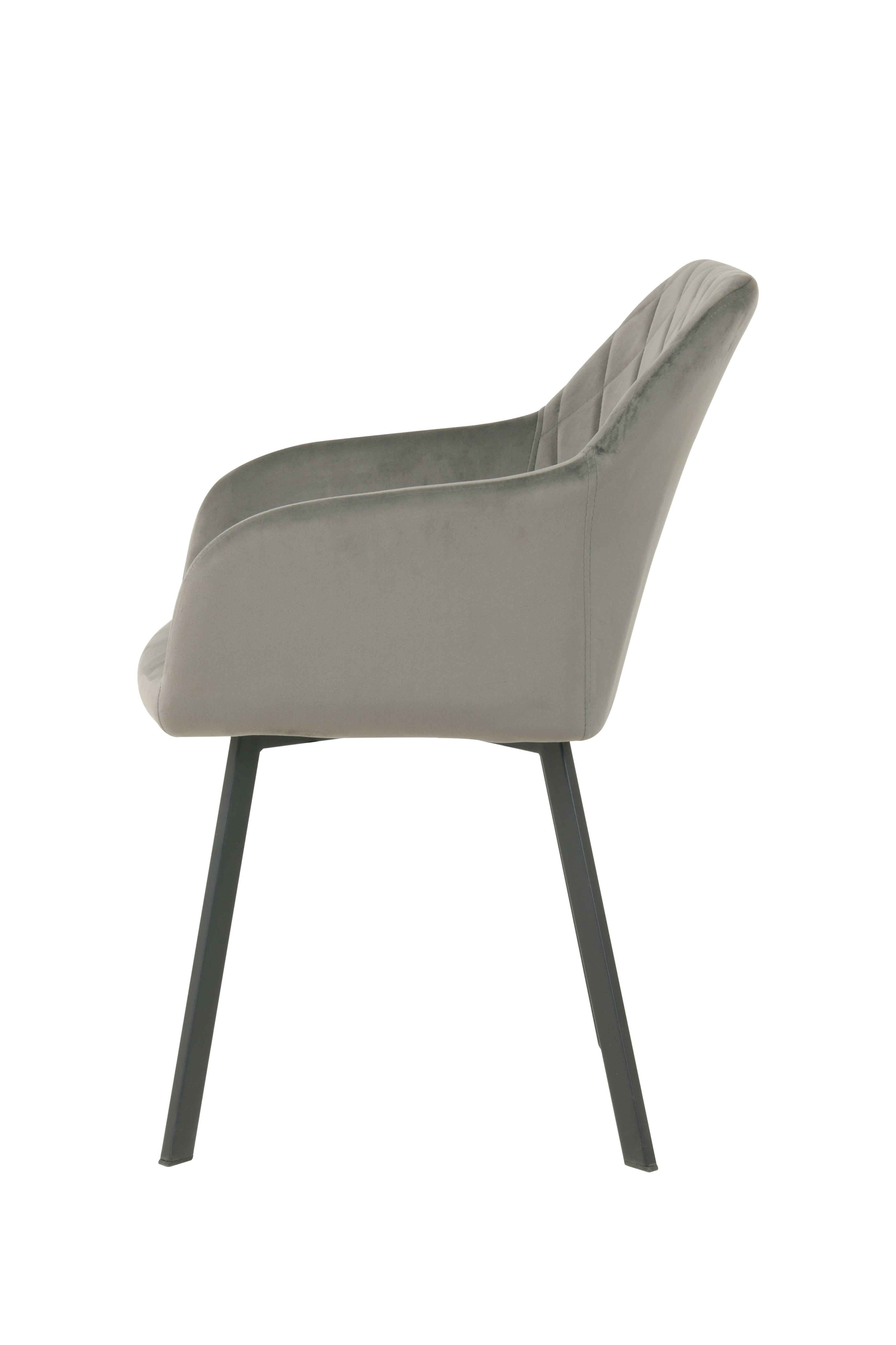 Selef Armchair Set of 2 Grey