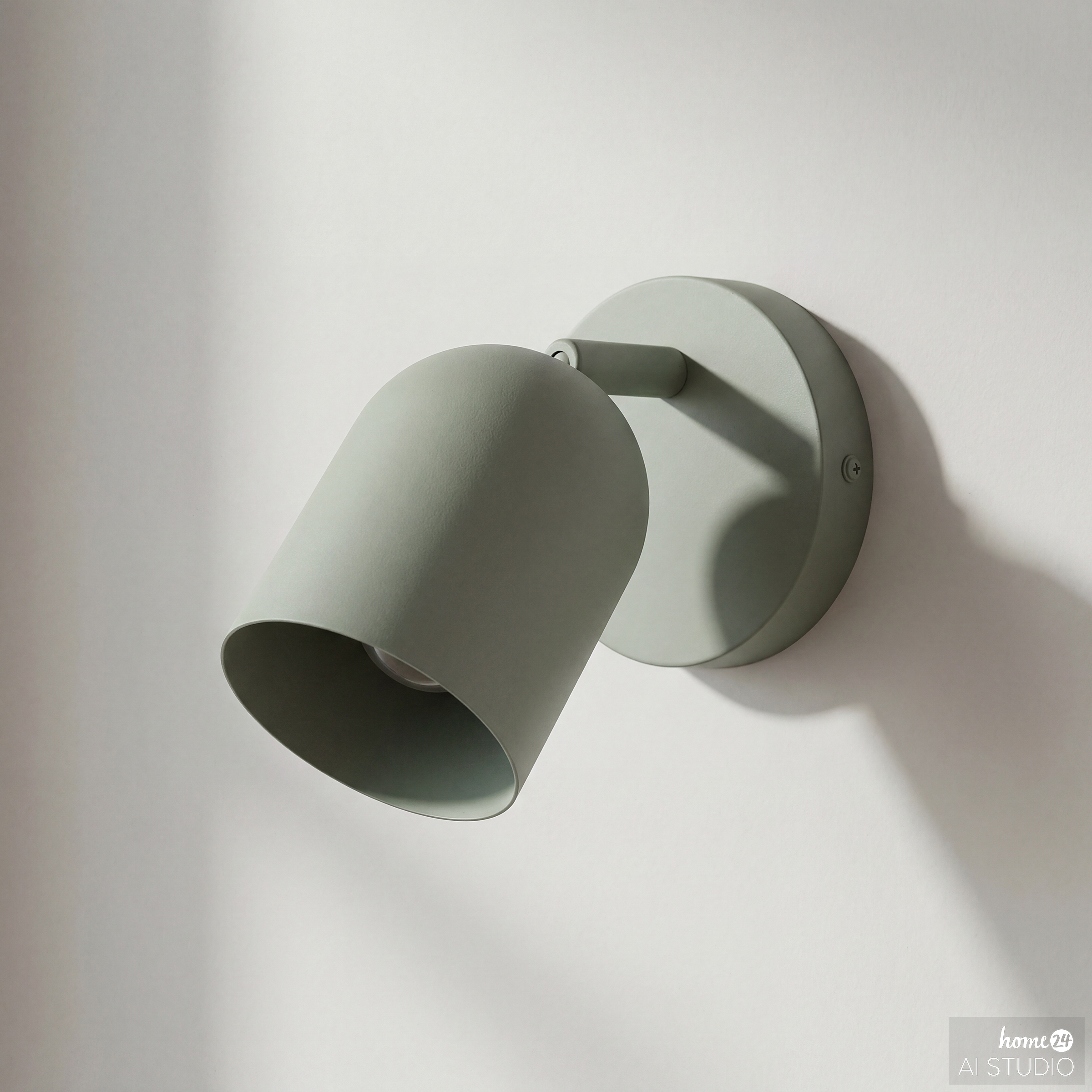 Tilston Wall Light 1-Light Steel Pistachio Green