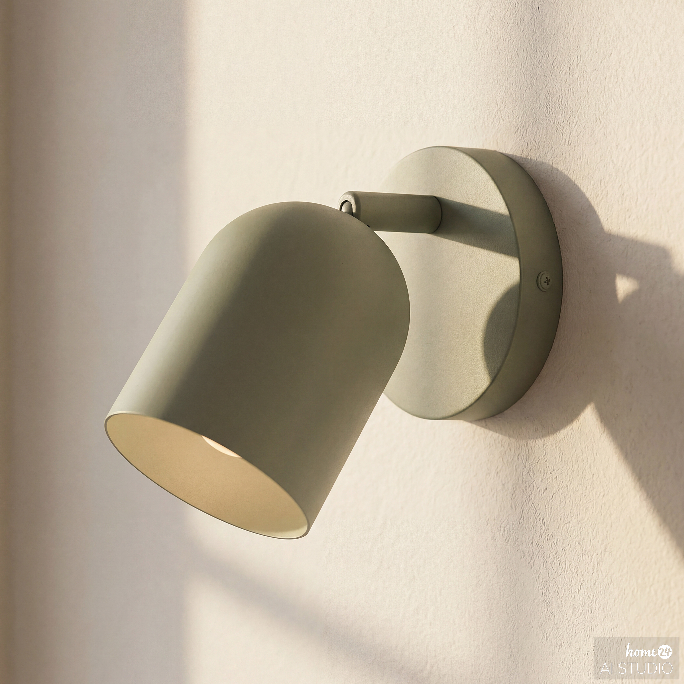 Tilston Wall Light 1-Light Steel Pistachio Green