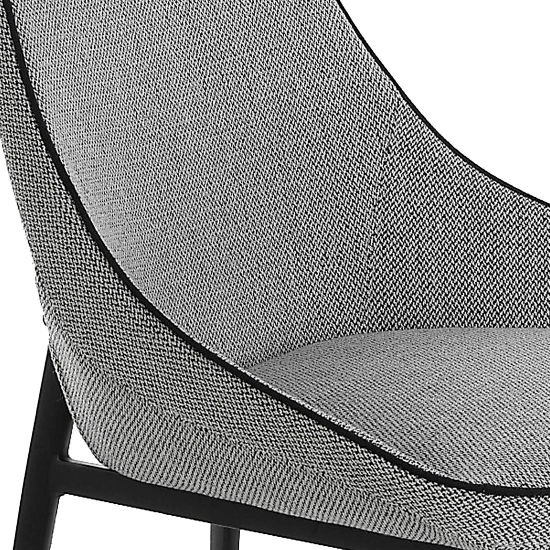 Fabric Chair Grey 4082