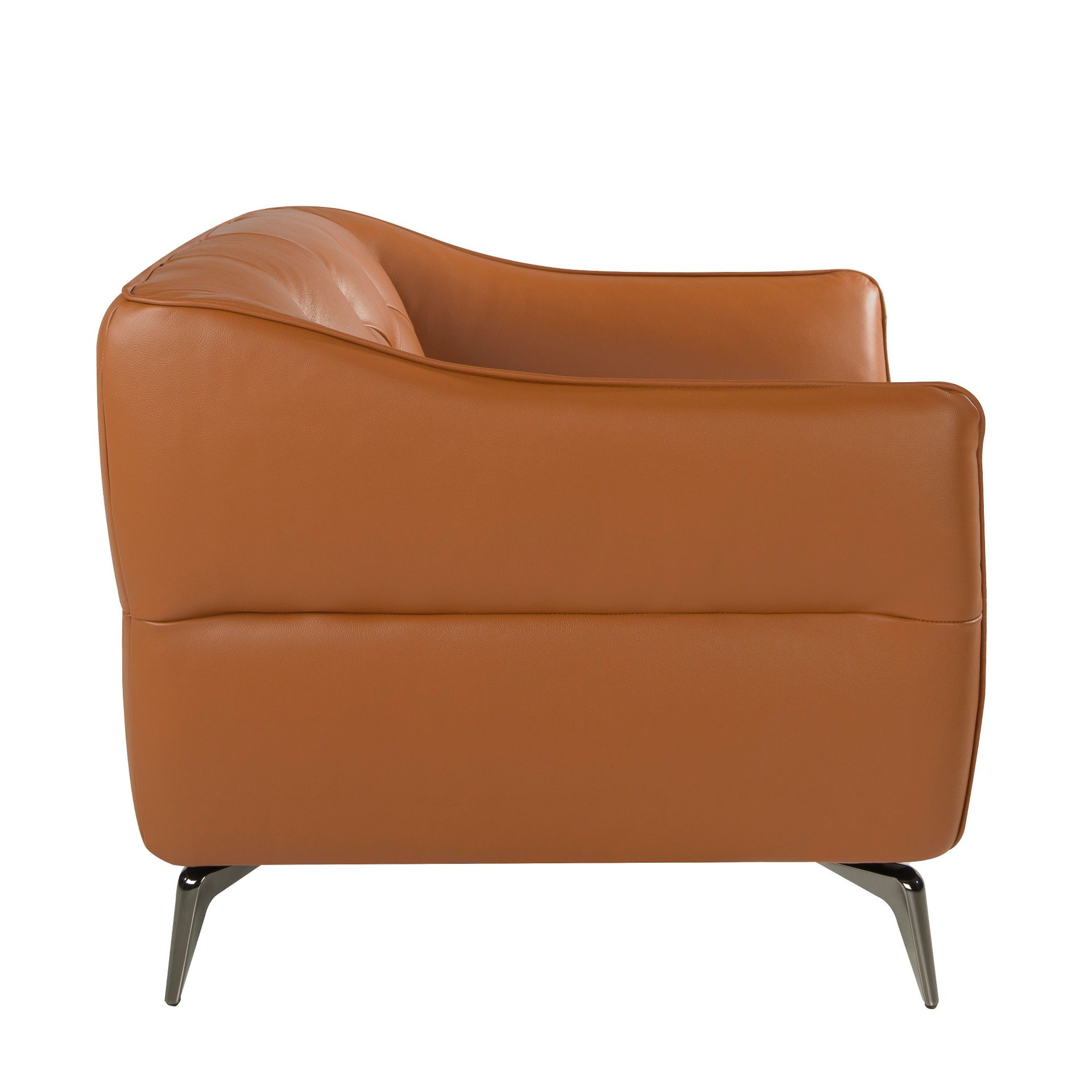 Chester Armchair Leather Brown 5098