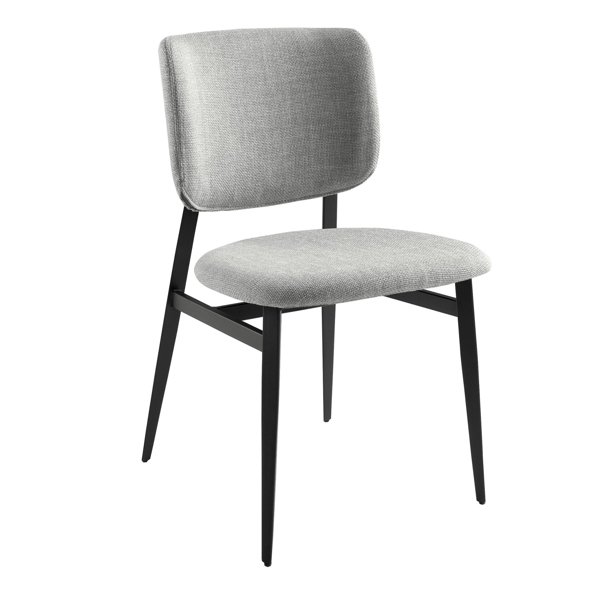 Fabric Chair Light Grey 4147