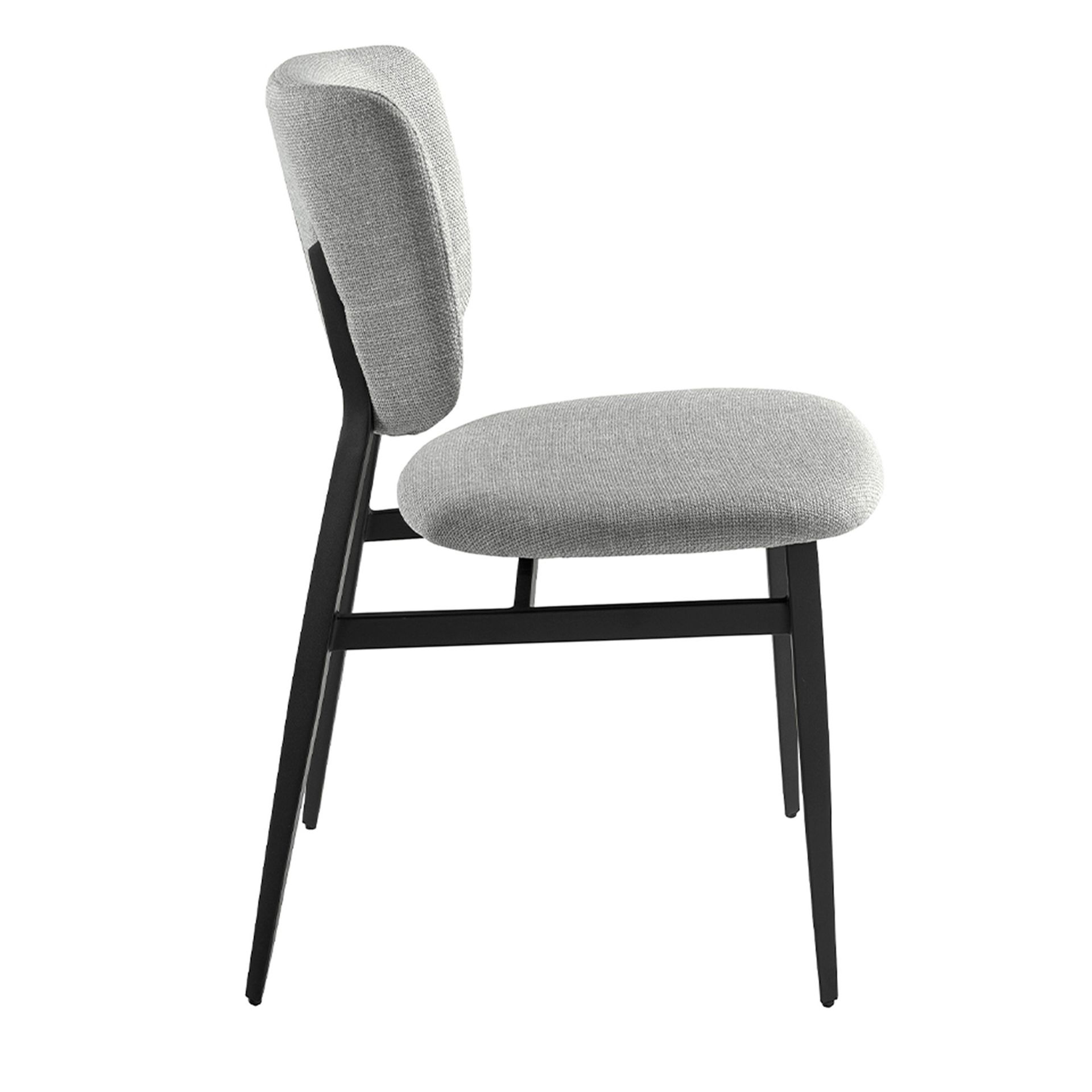 Fabric Chair Light Grey 4147