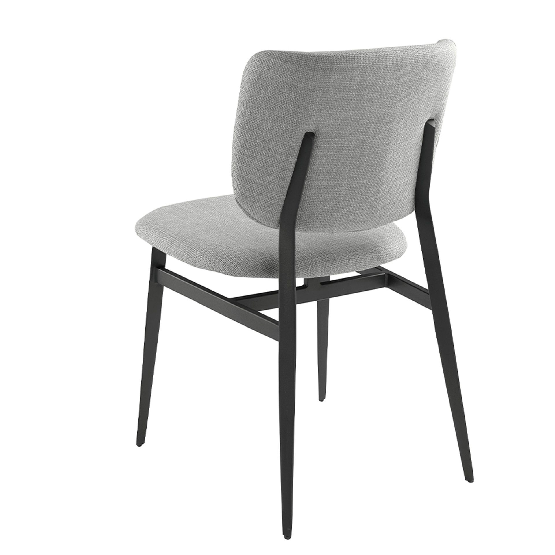 Fabric Chair Light Grey 4147