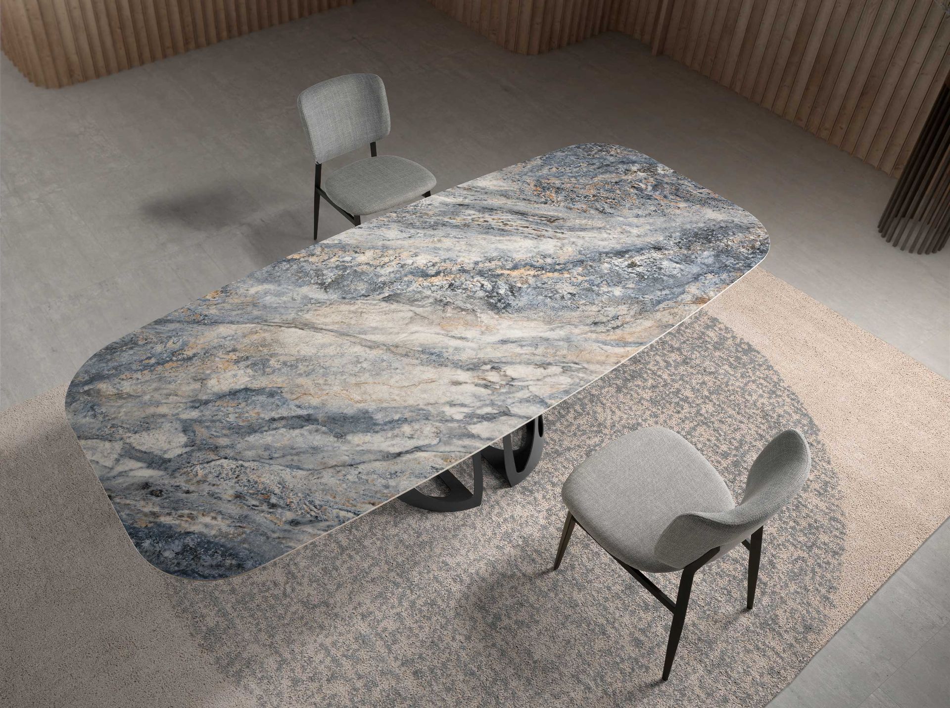 Fabric Chair Light Grey 4147