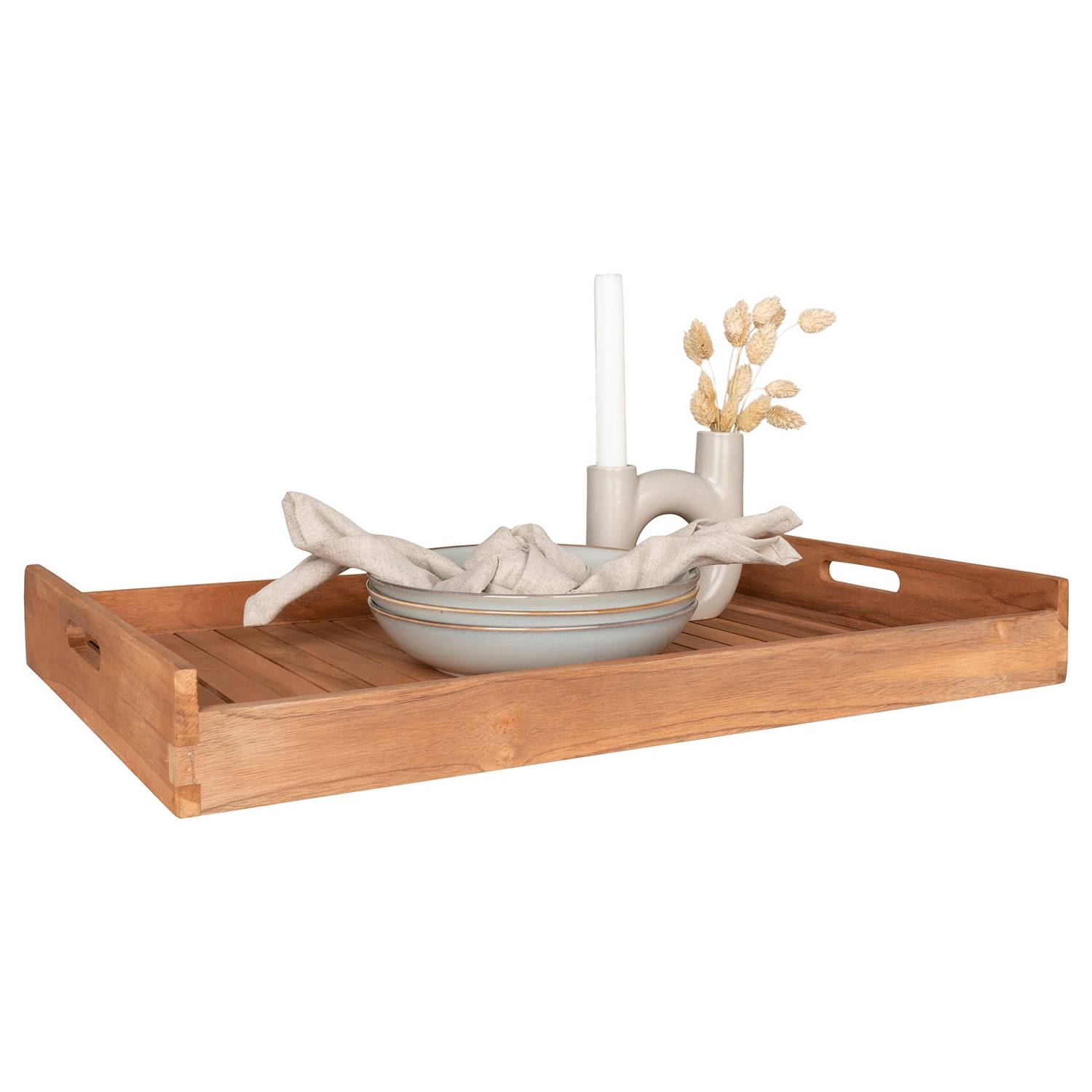 Faro II Tray Teak Brown