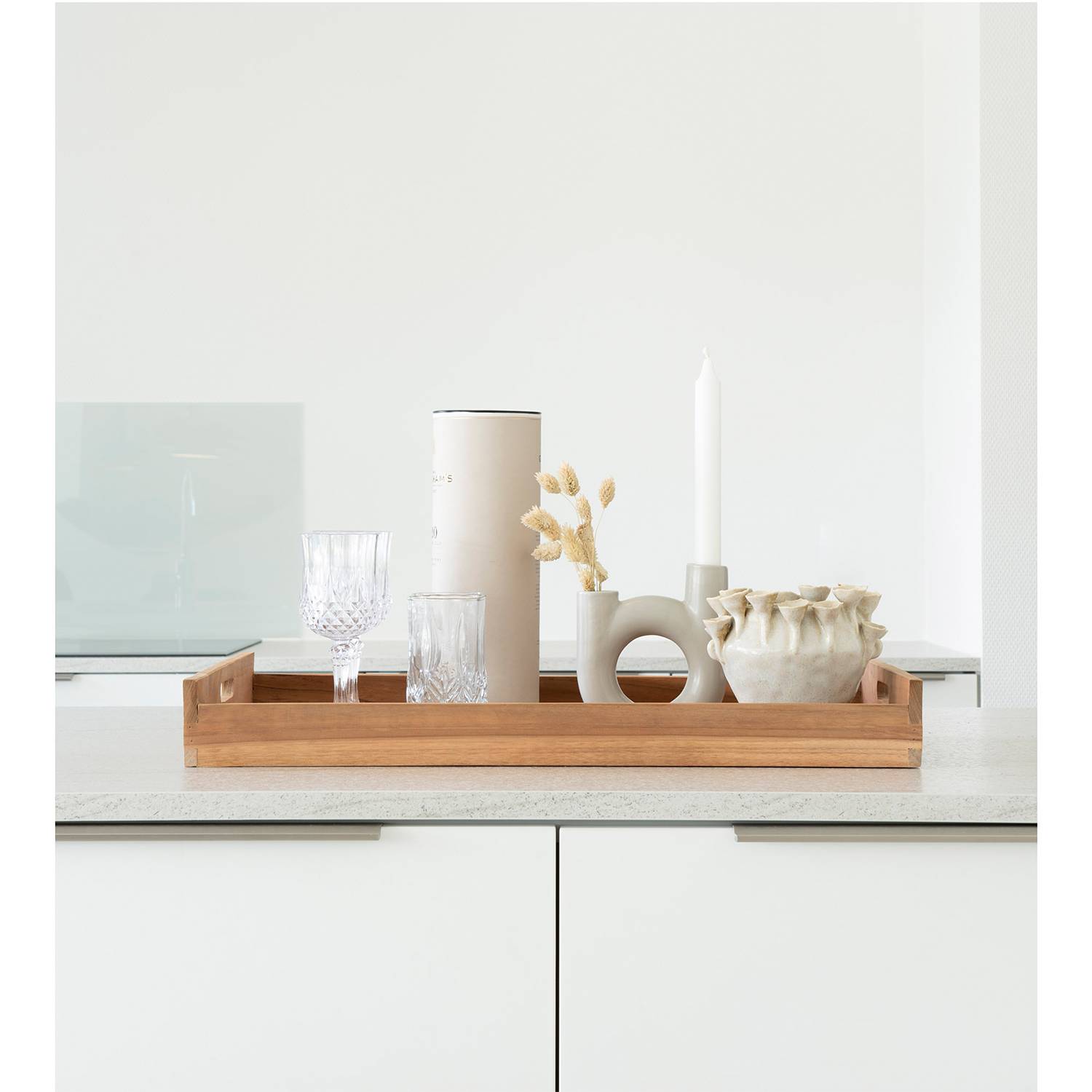 Faro II Tray Teak Brown