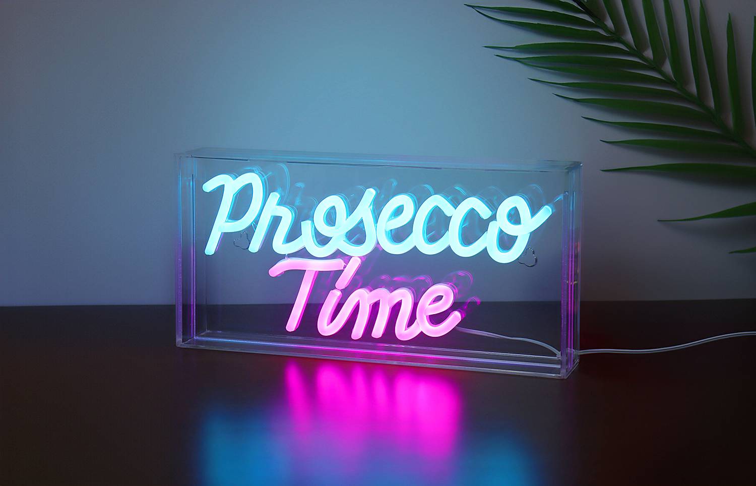 Prosecco Time LED Table Lamp 1-Light Acrylic Glass