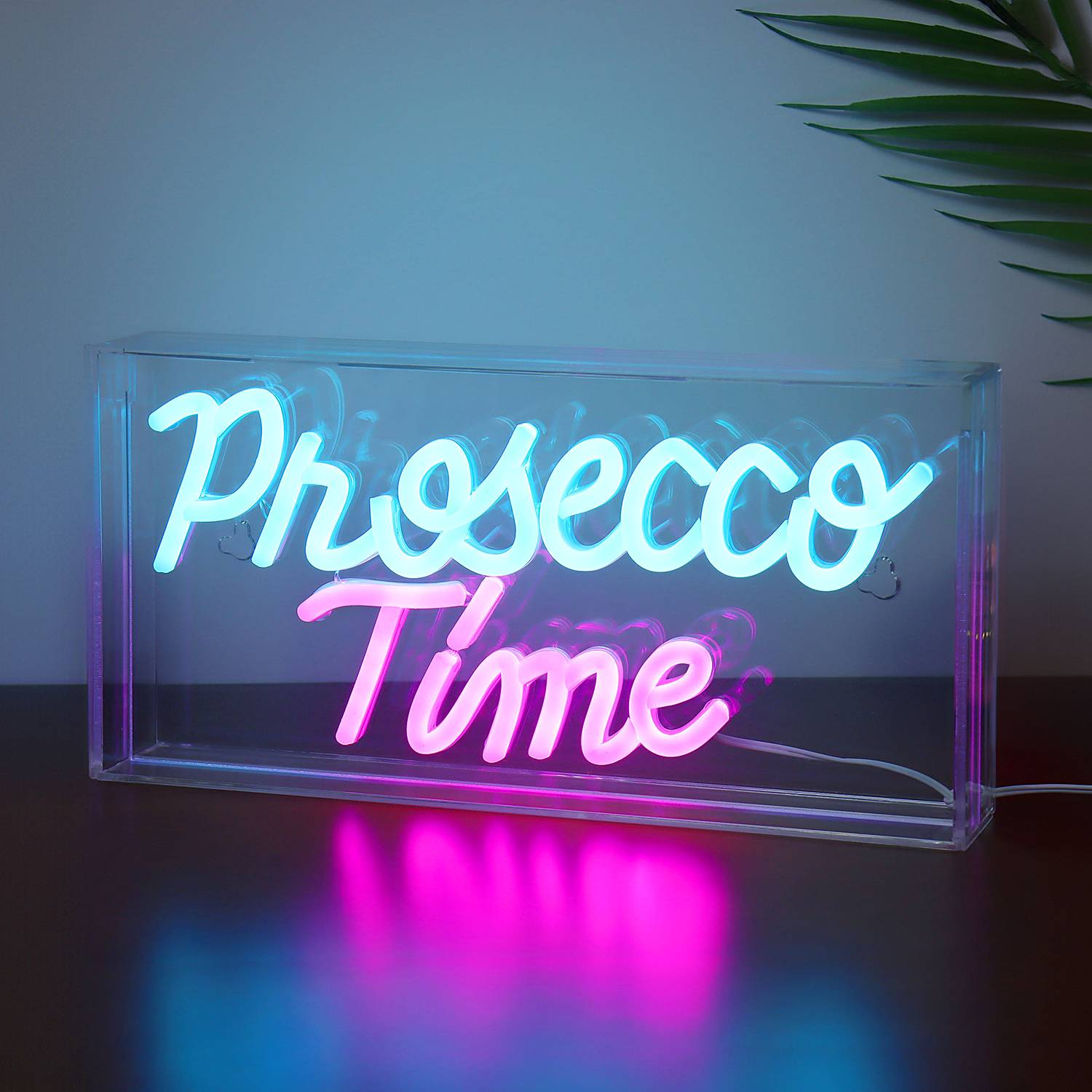 Prosecco Time LED Tischleuchte 1-Flammig Acrylglas 