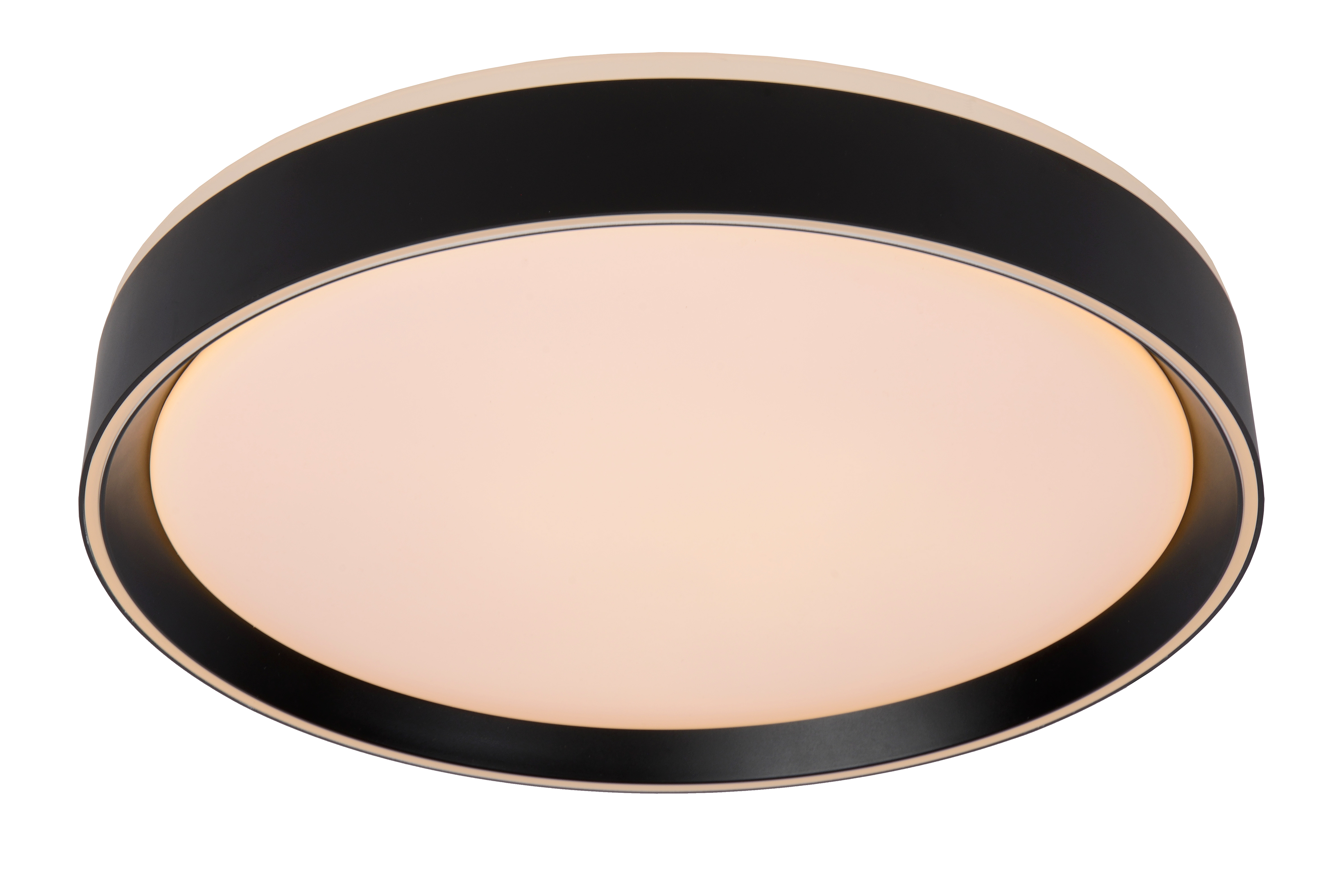 Nuria Ceiling Light Acrylic Glass Black Ø40 cm