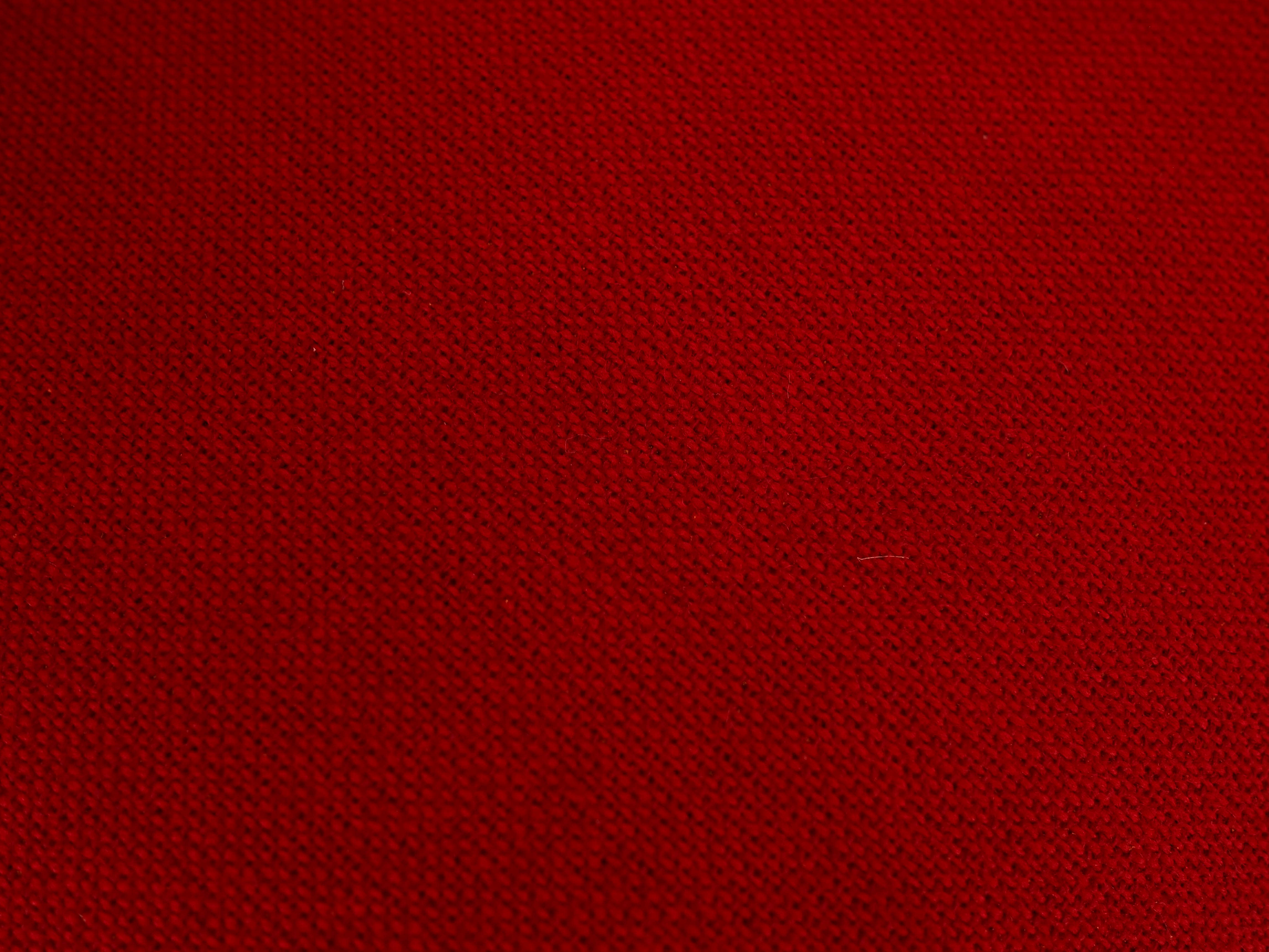 Armchair Metal Fabric Red 1970s