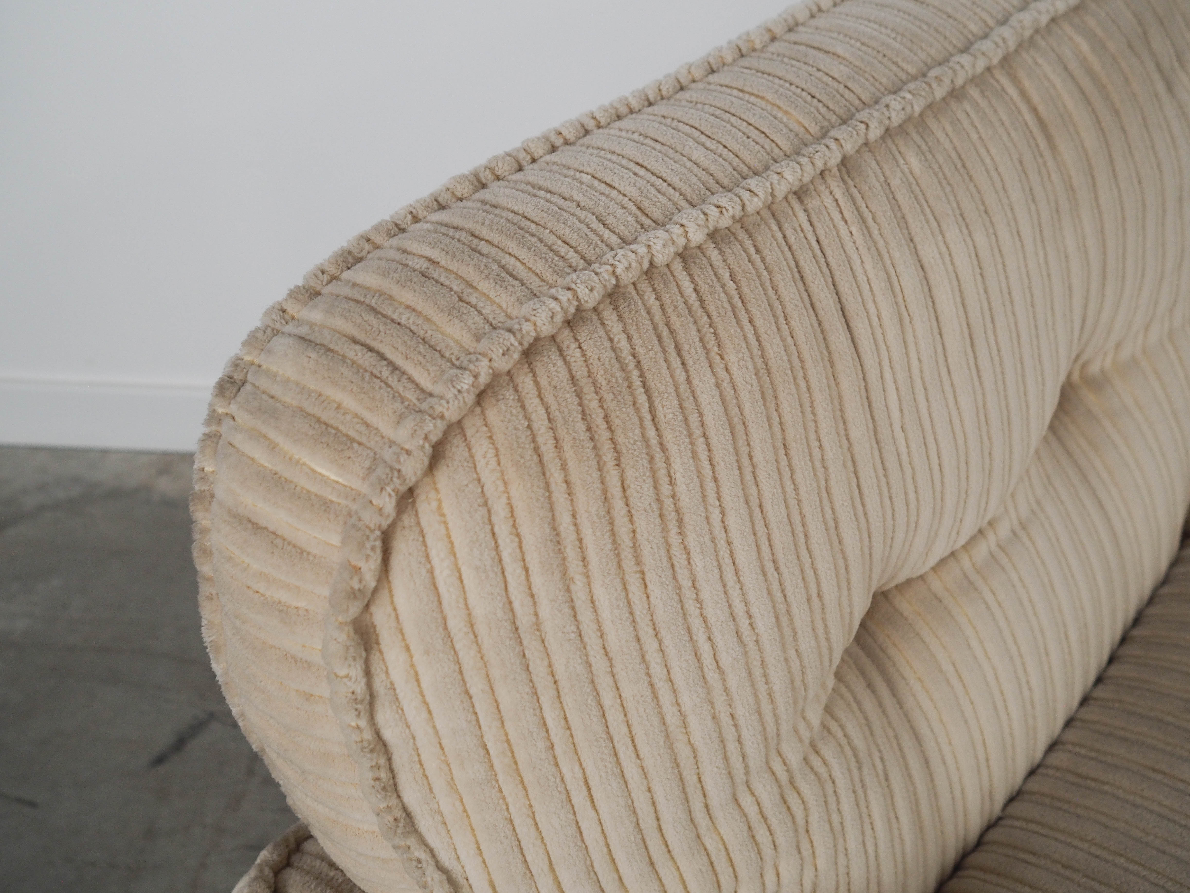 Soffio Armchair Fabric Cream 1970s