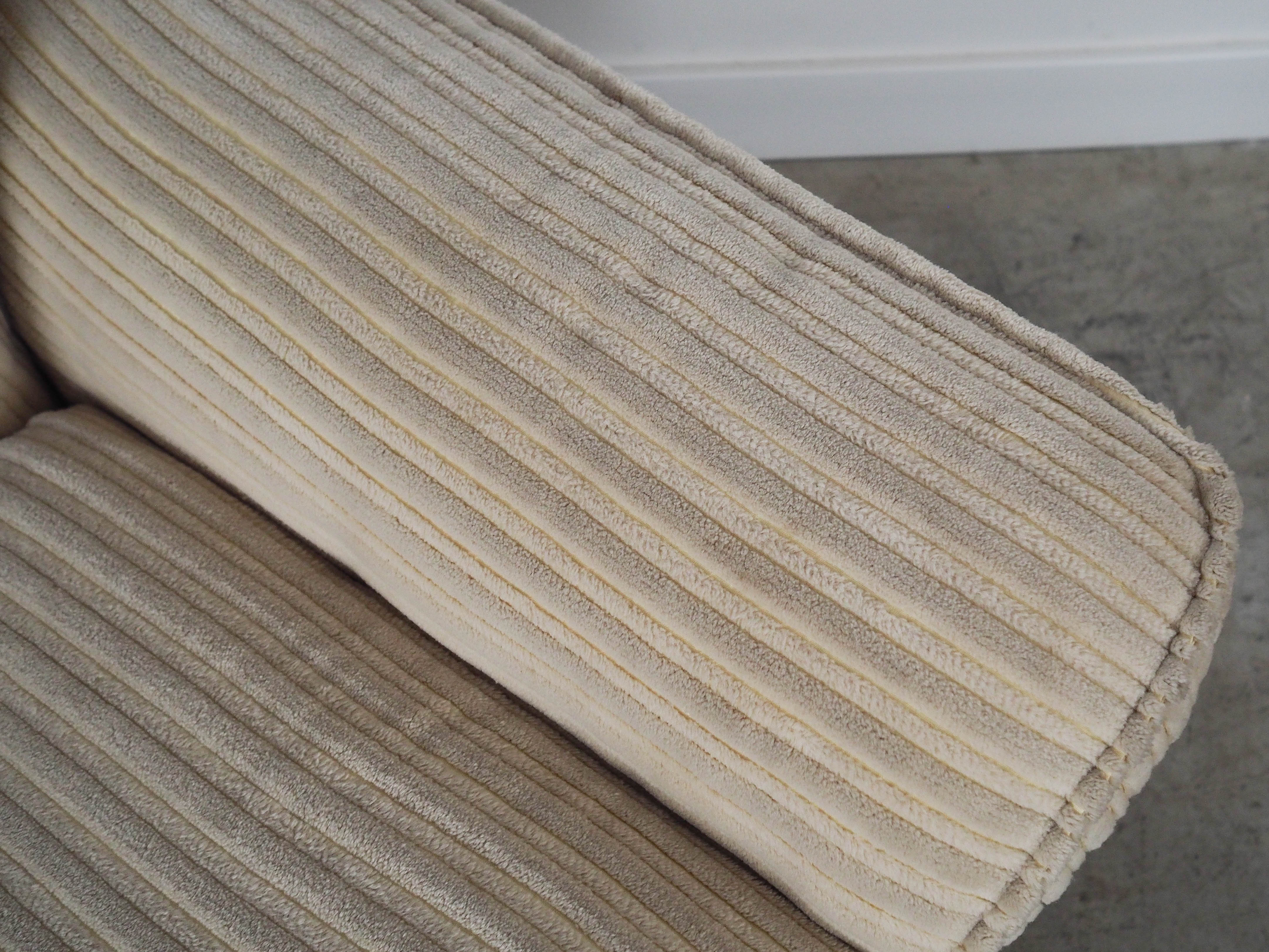 Soffio Sessel Stoff Creme 1970er Jahre
