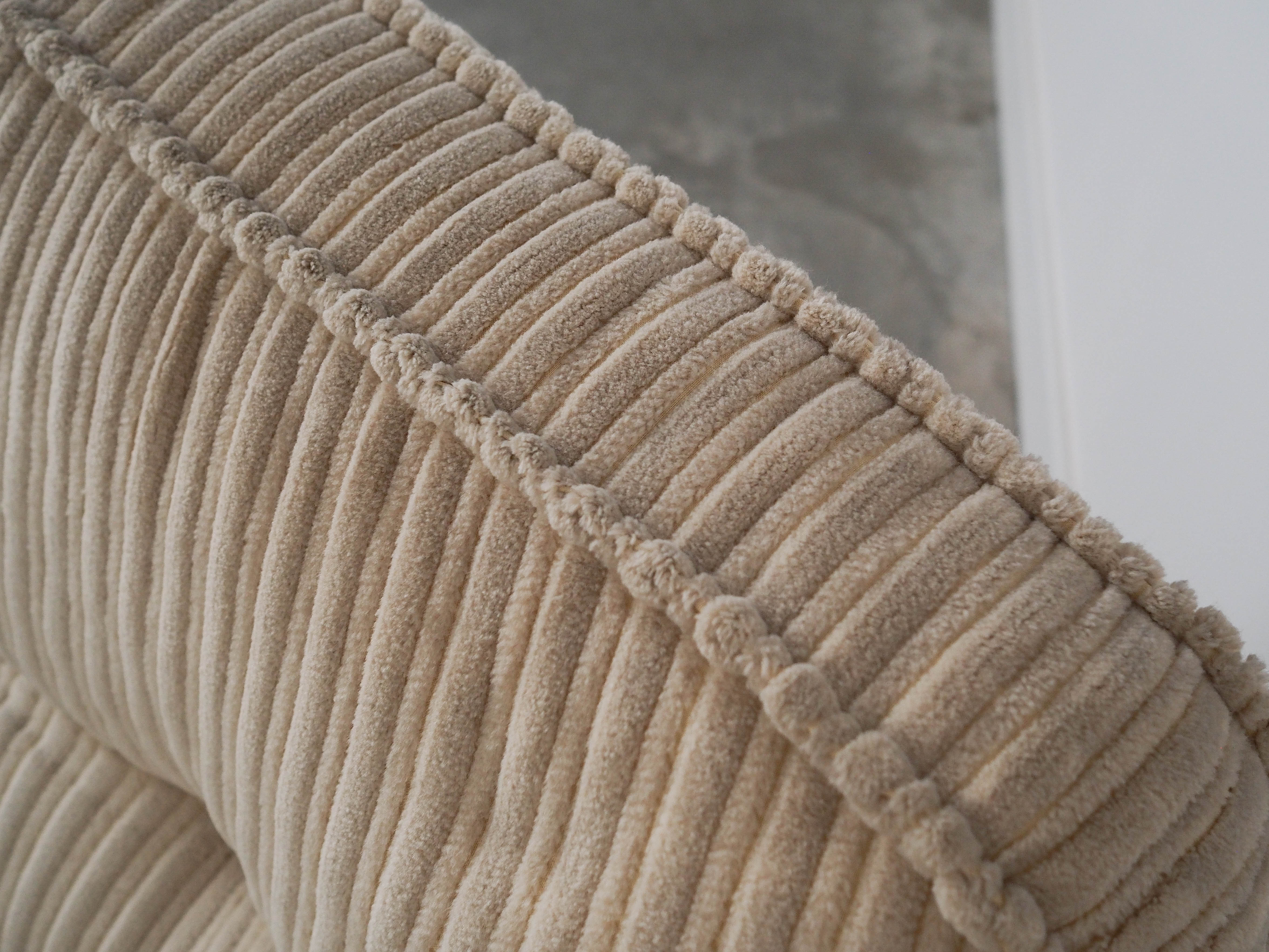Soffio Armchair Fabric Cream 1970s