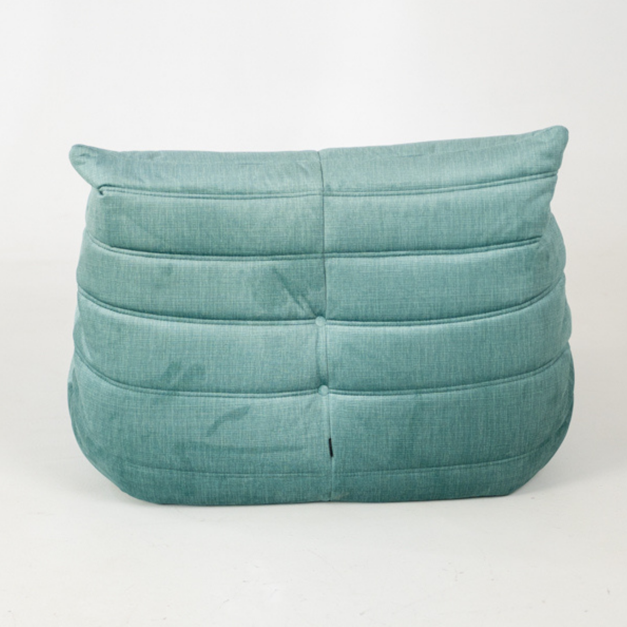 Togo Armchair Wave Rib Velvet Aqua