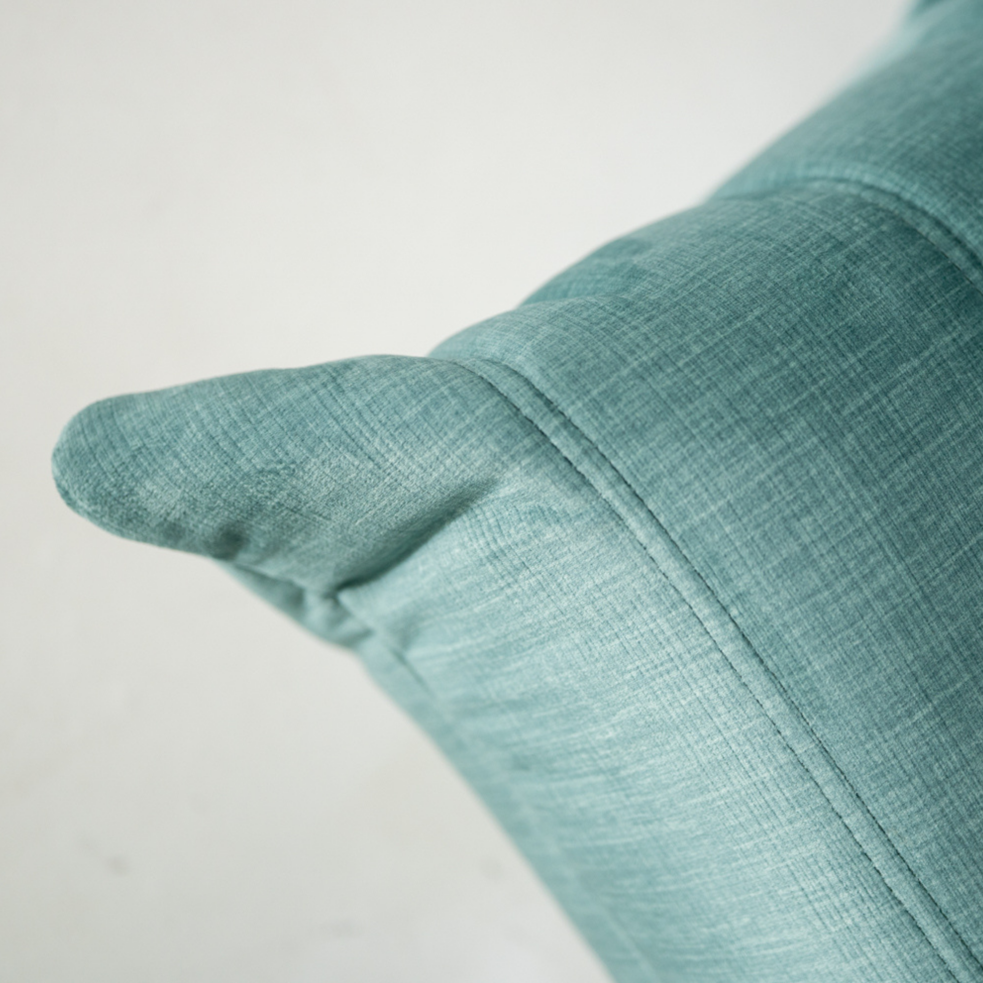 Togo Armchair Wave Rib Velvet Aqua