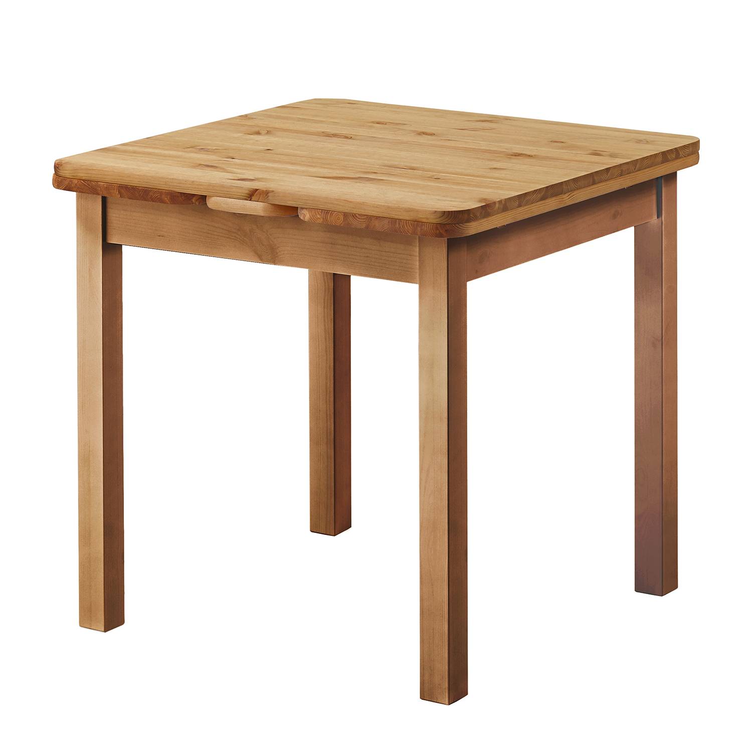 Bastide Esstisch  Kiefer Massiv Laugenfarbig 77x77 cm