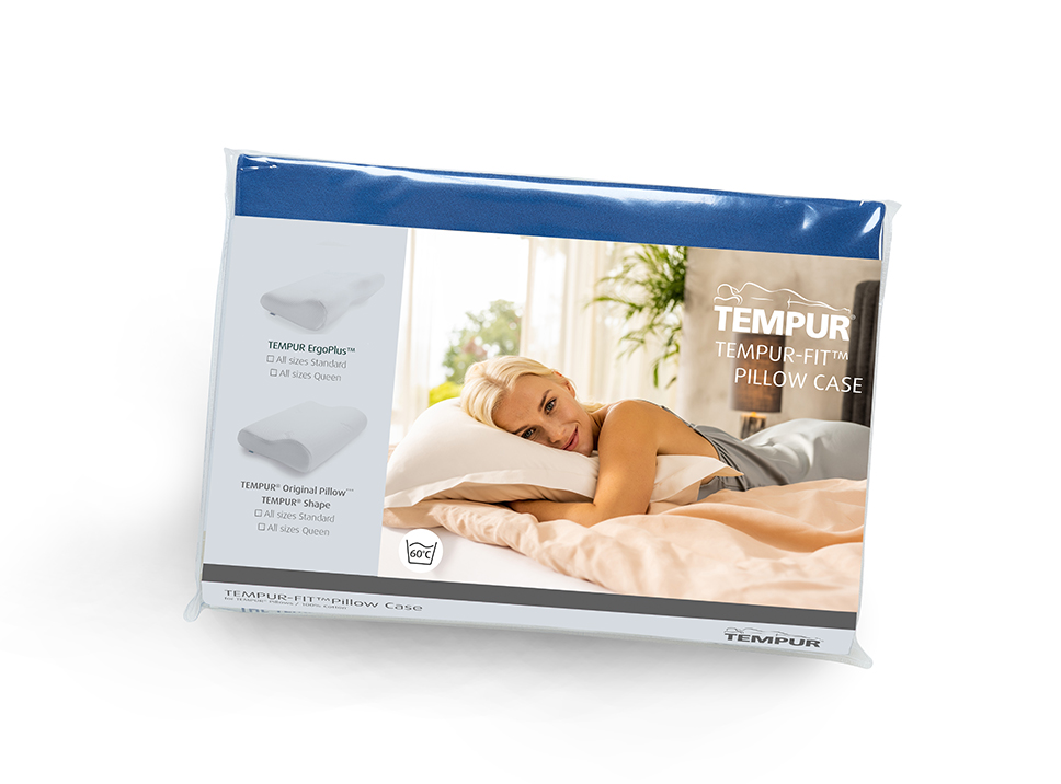 TEMPUR® Jersey pillowcase Ombracio 60 x 50 cm Blue