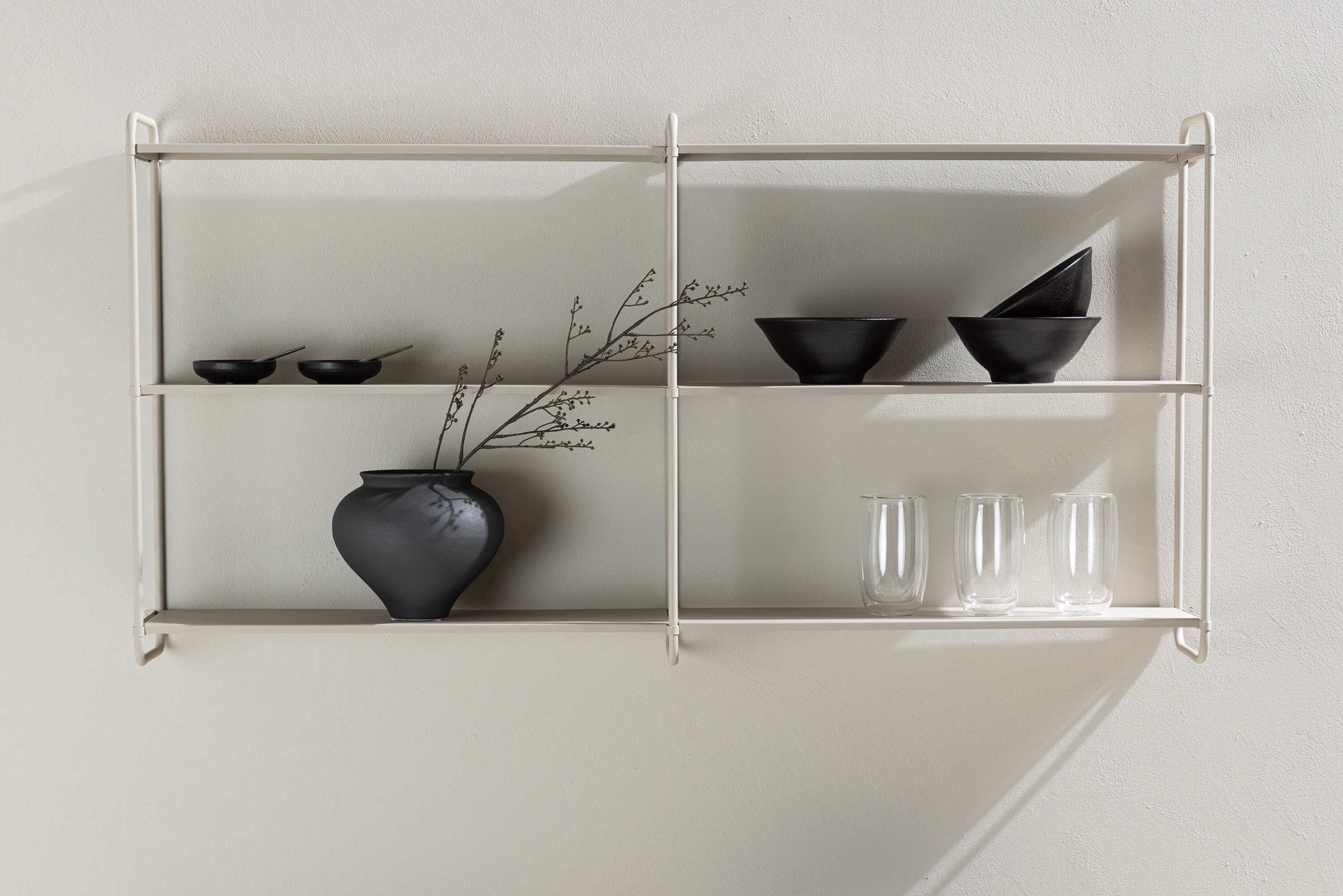 Lyon Wall Shelf Cream White
