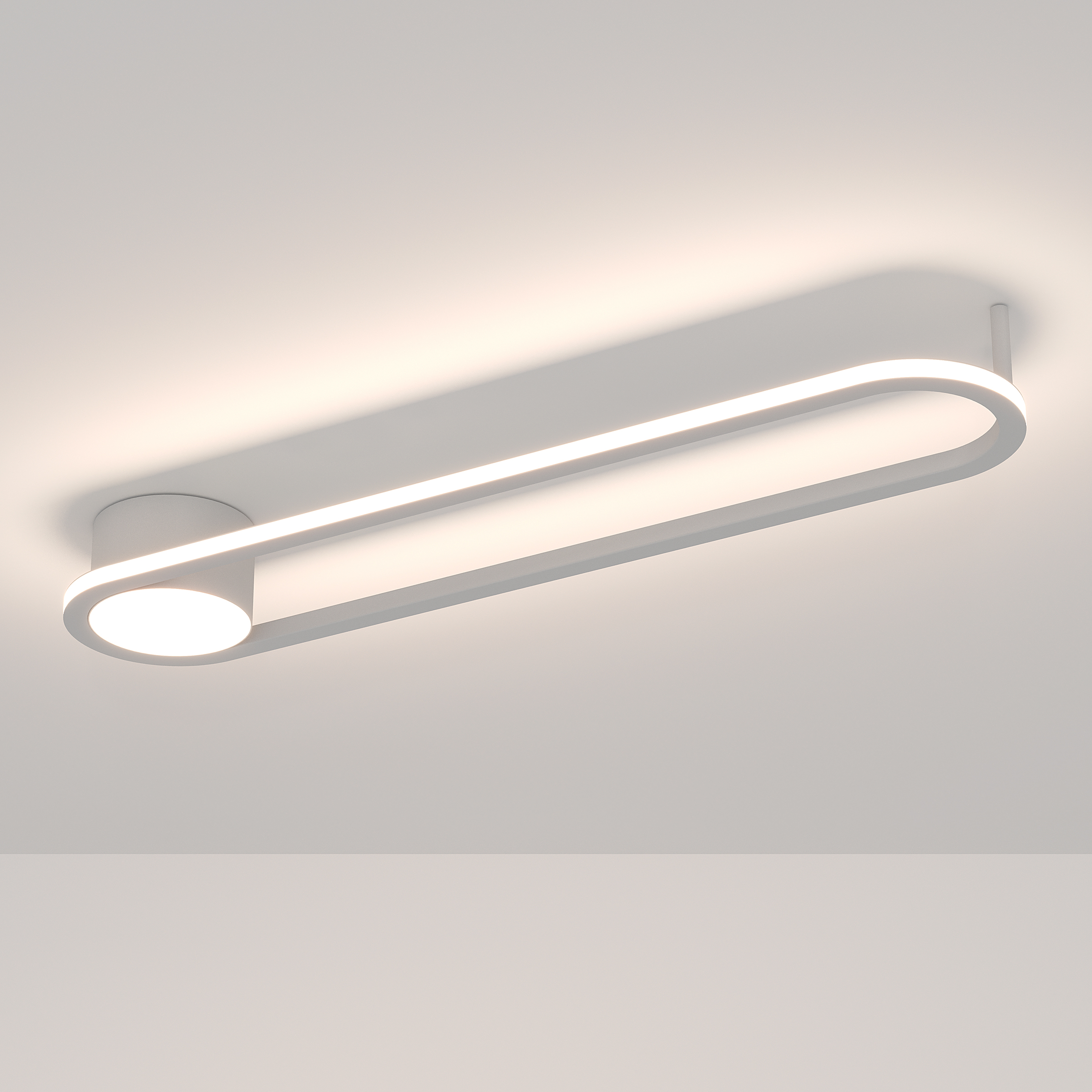 Collecorvino LED Ceiling Light 1-Light Aluminum White