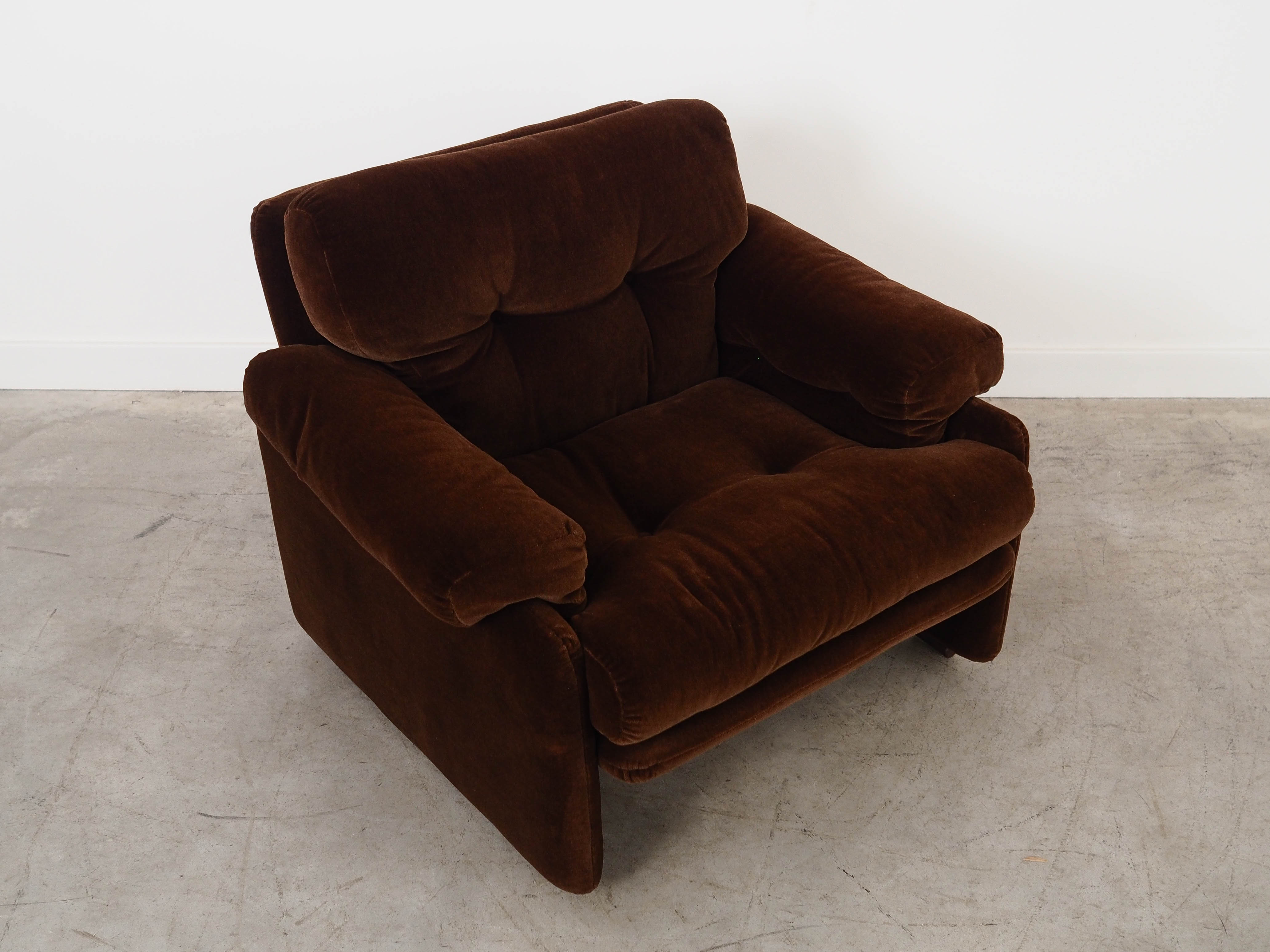 Coronado Sessel 1960er Jahre Braun