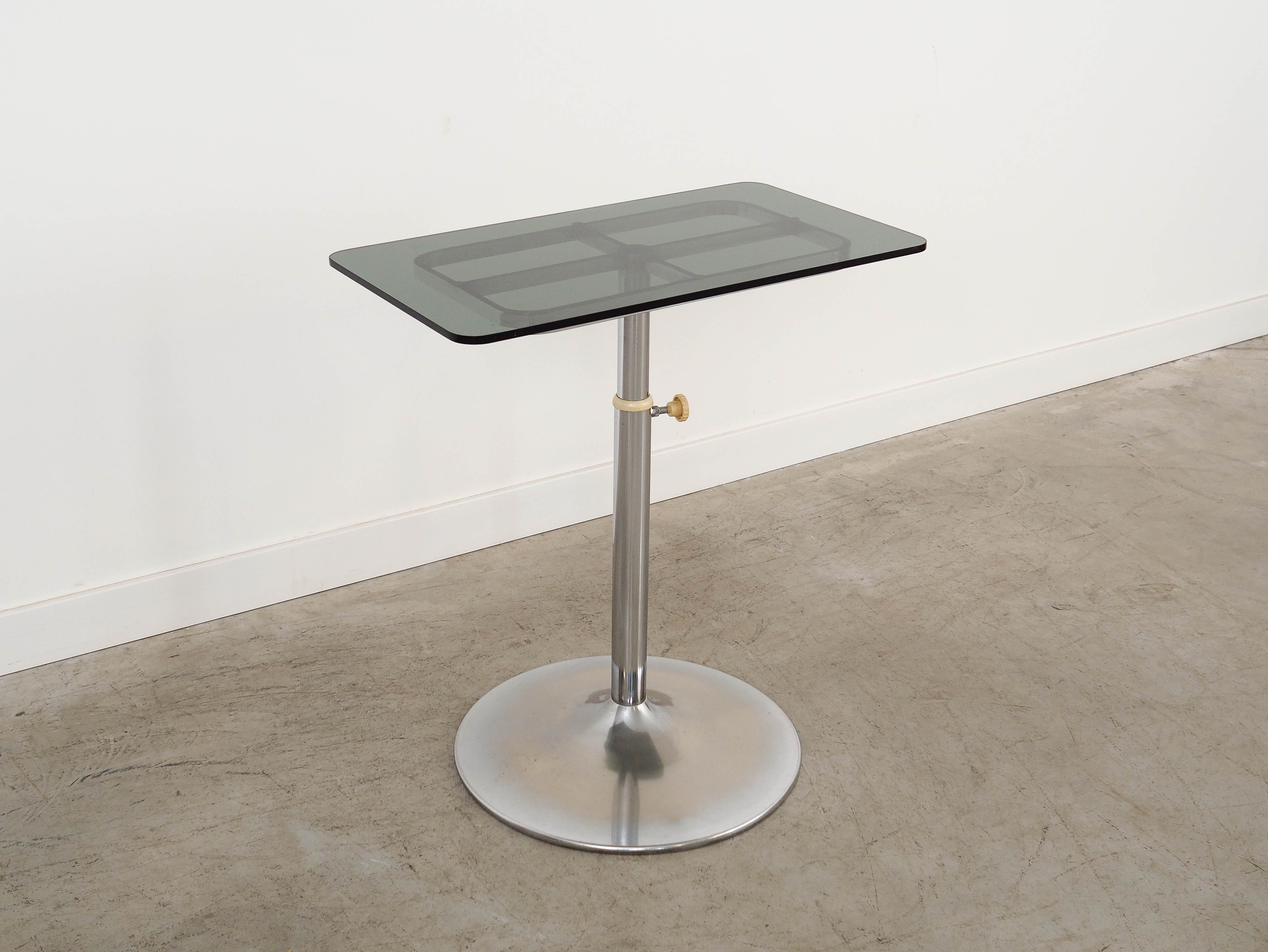 Coffee table glass 1970s