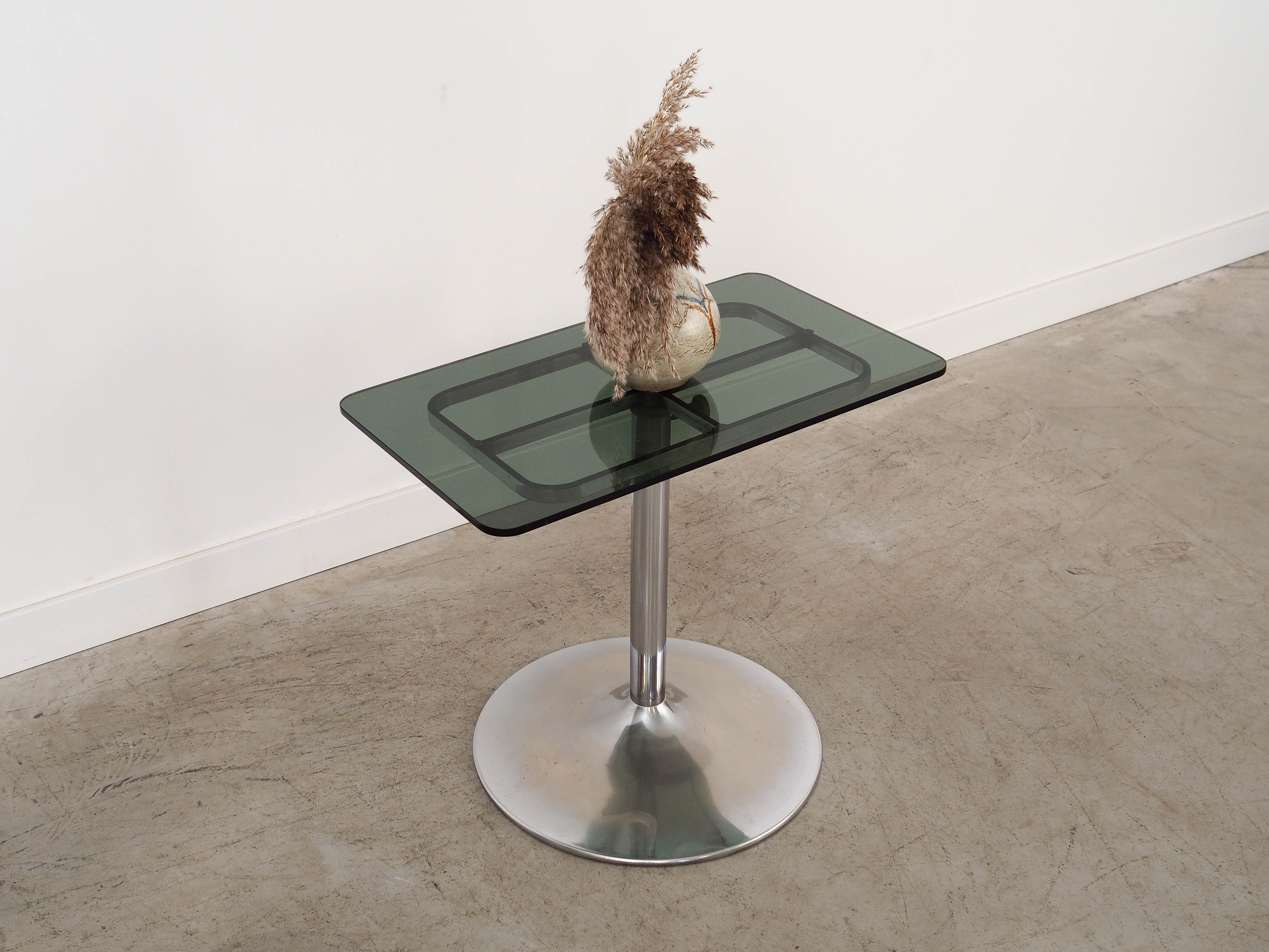 Coffee table glass 1970s
