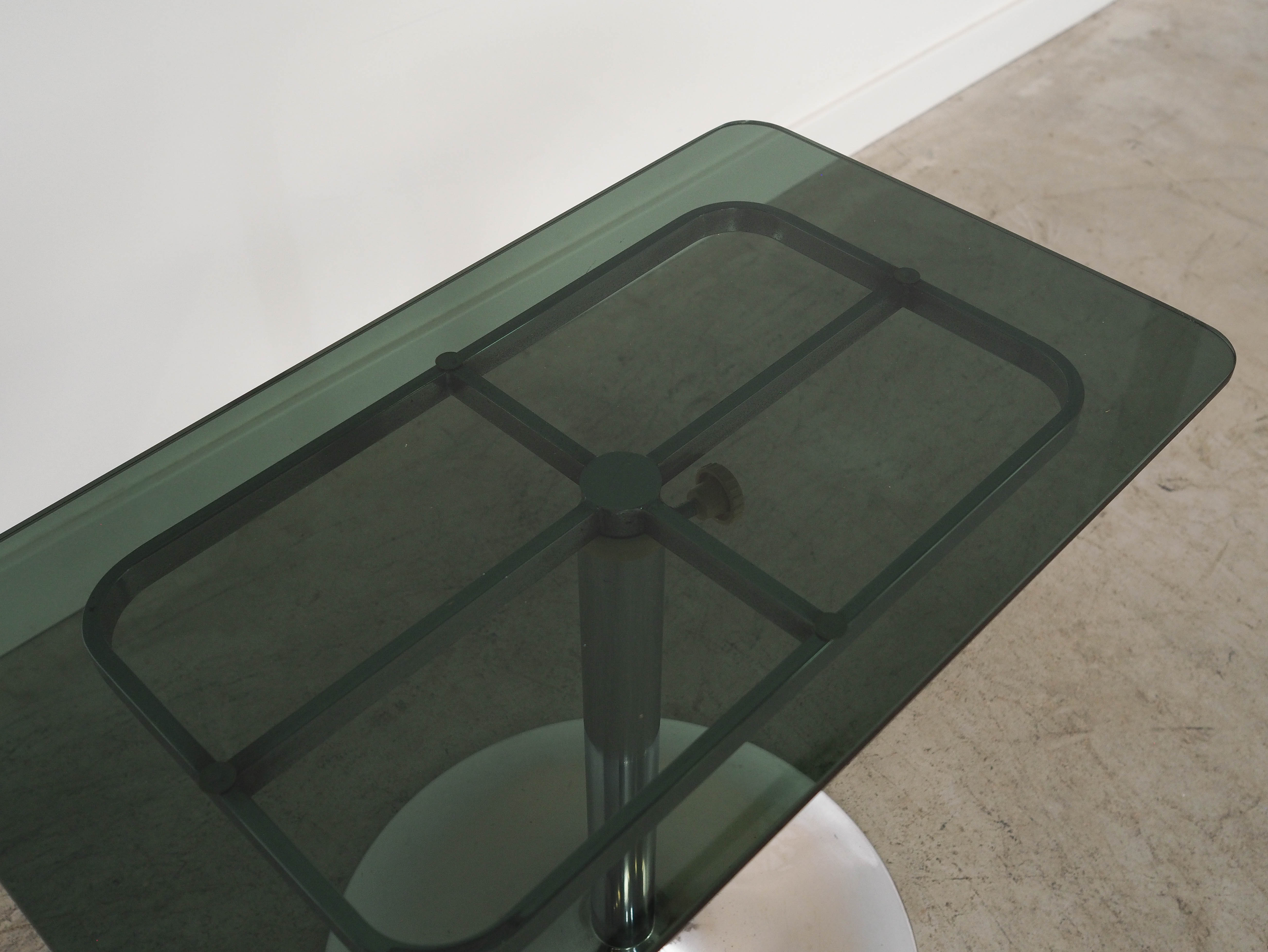 Coffee table glass 1970s