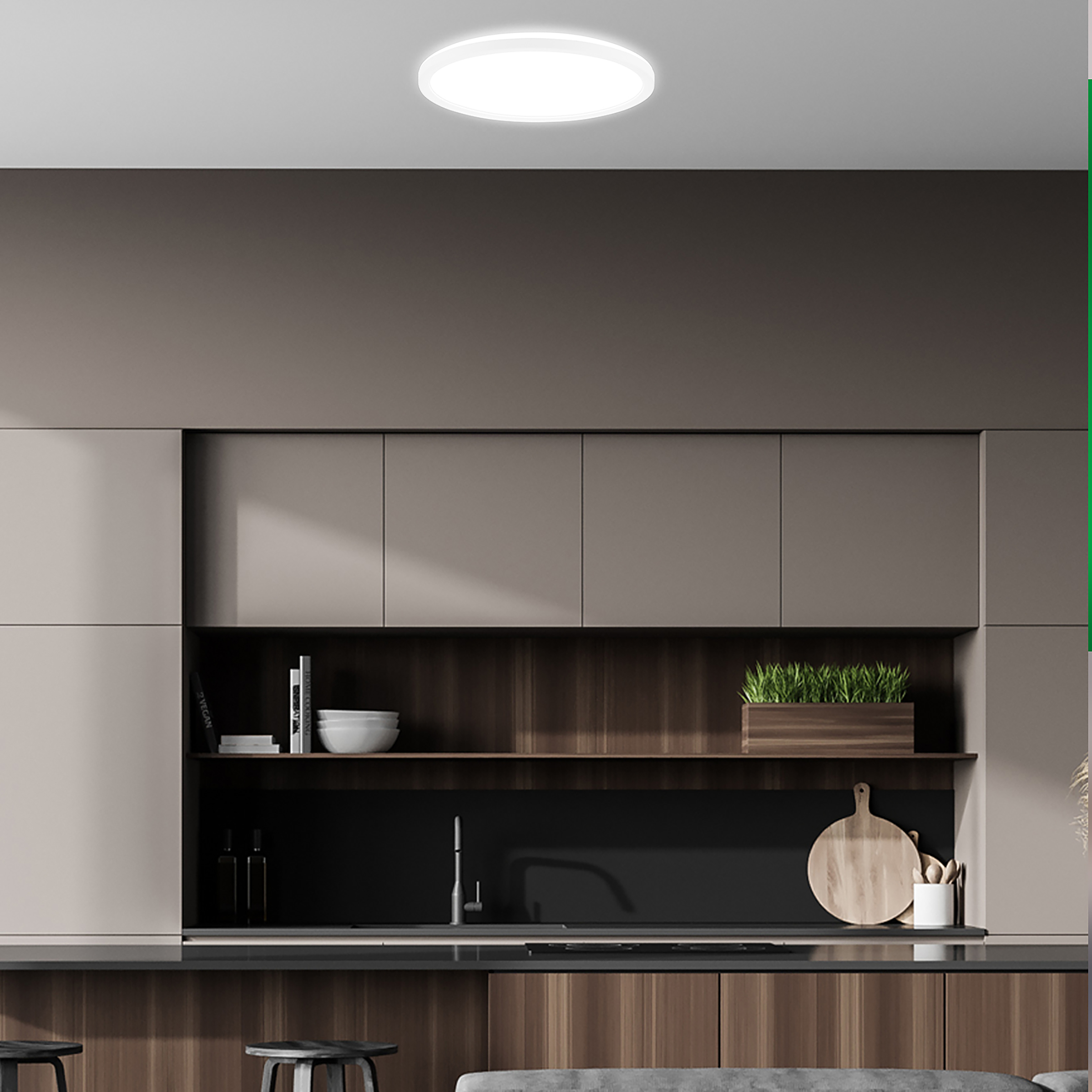Tava LED ceiling light Ø30 cm