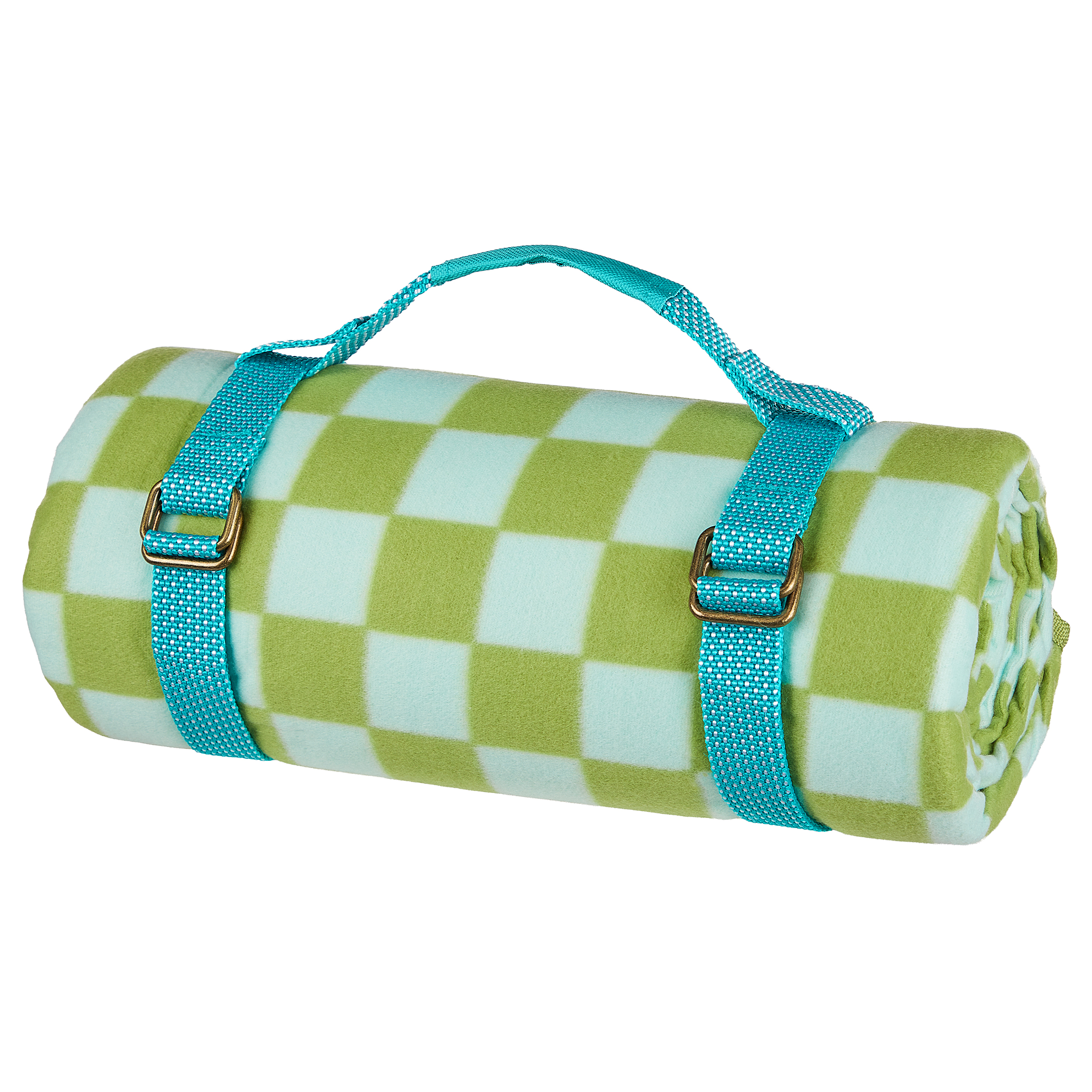 GET TOGETHER Picnic Blanket Blue Green