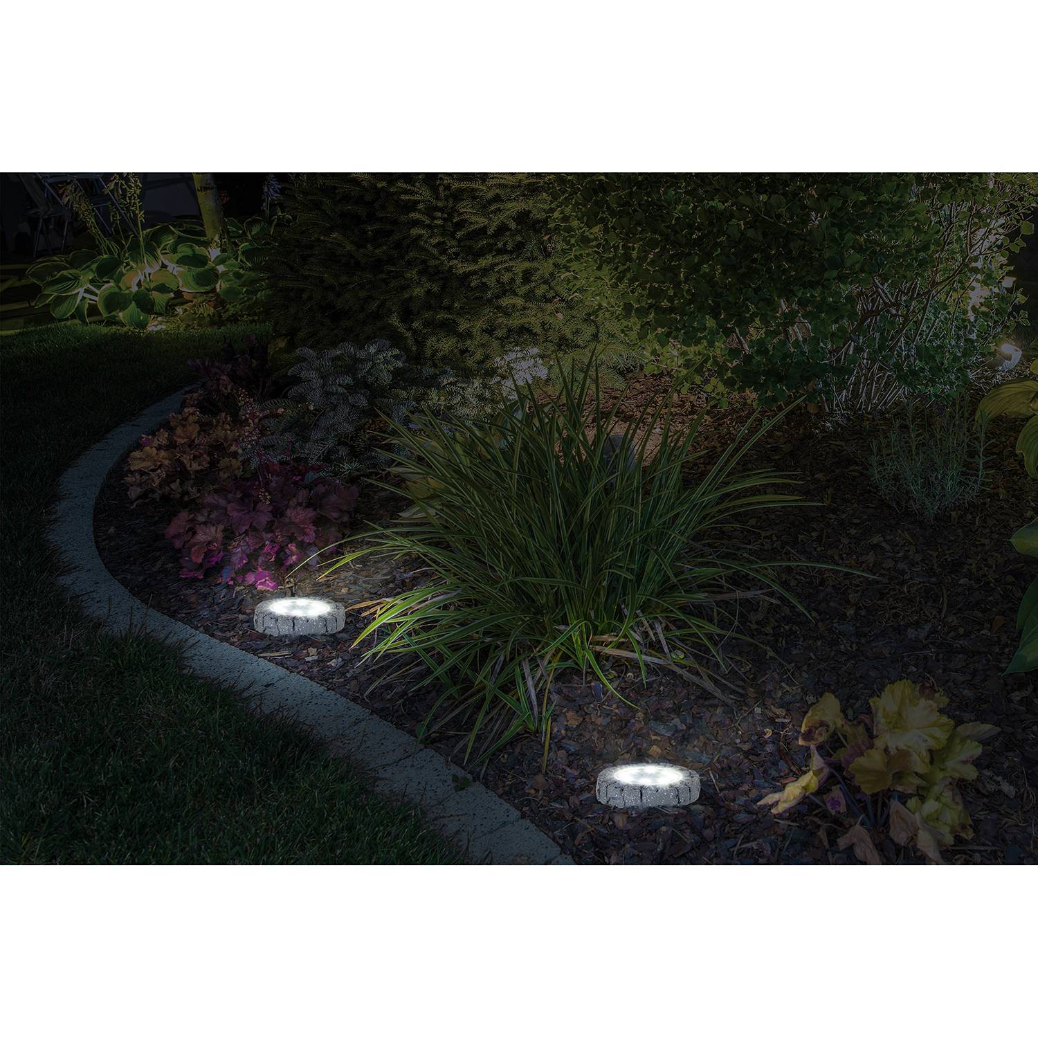 4x Unverre LED 1-Light Ground Spike Polycarbonate