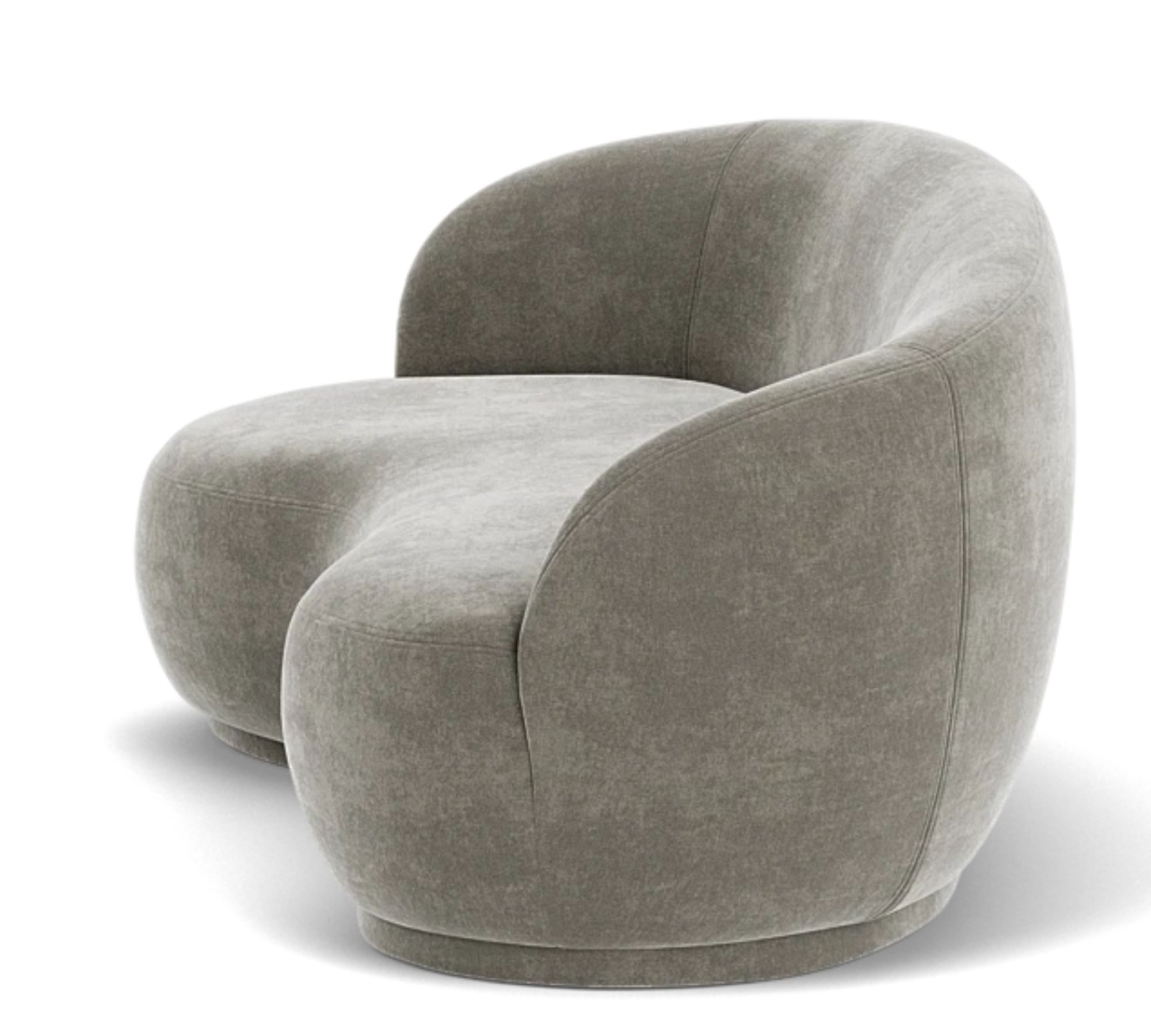 Rose Sofa 2,5-Sitzer Planet Grey Green