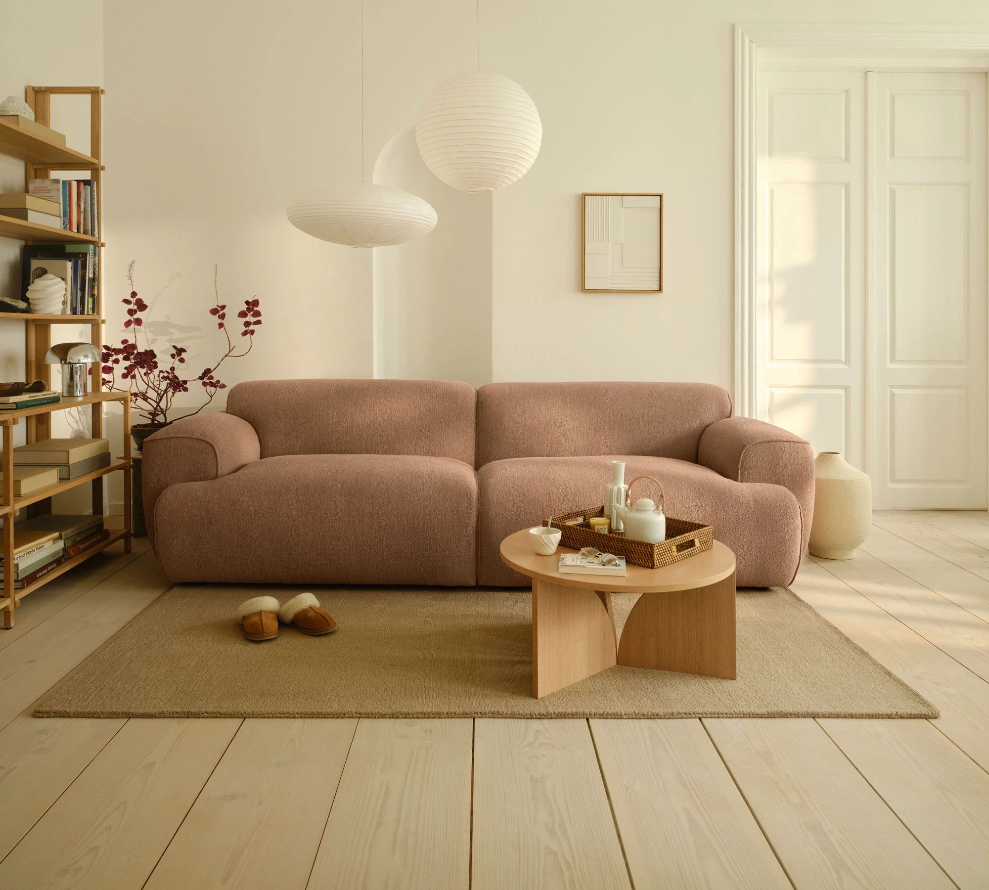Teppich Velvet Hill Sand 200 x 300 cm