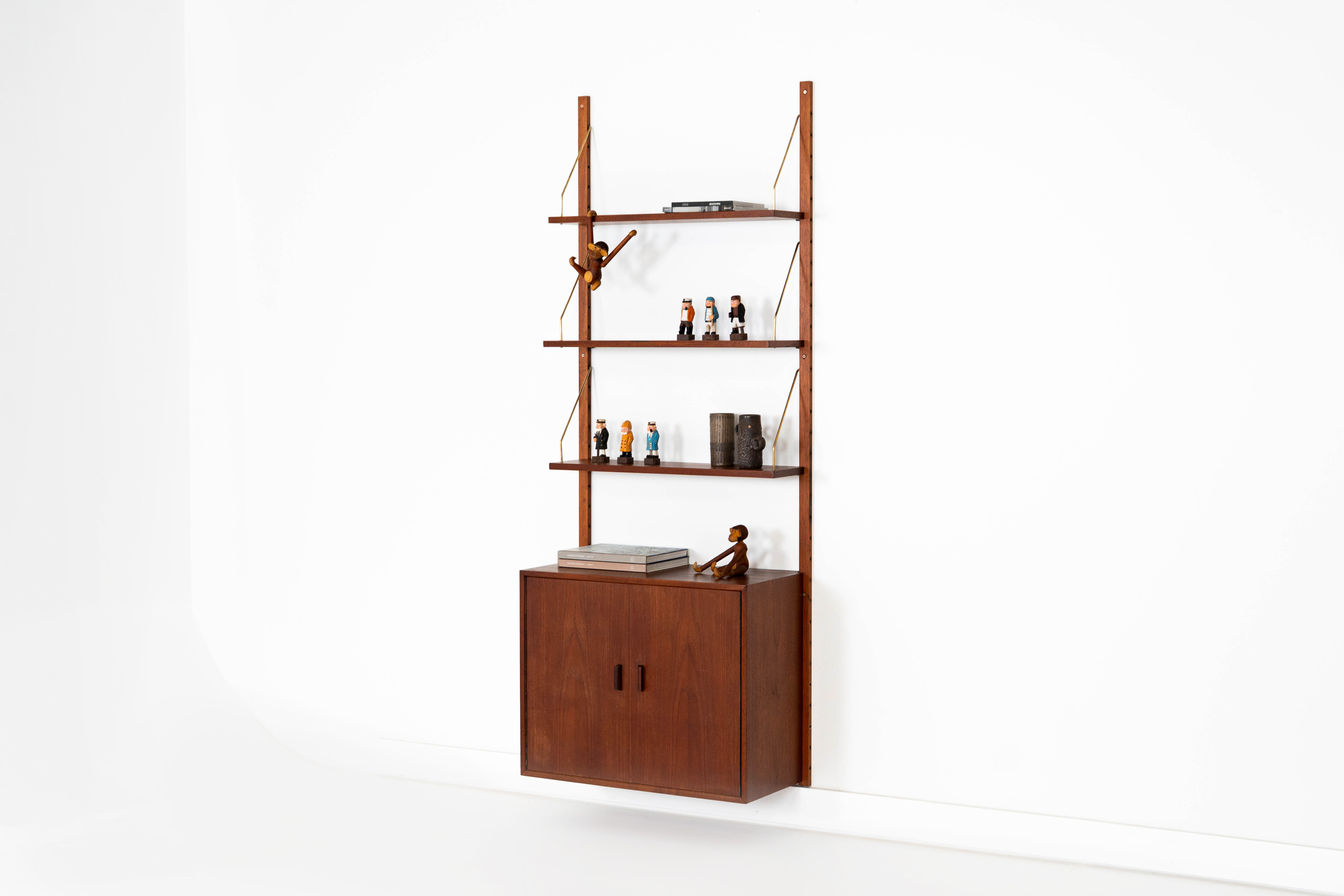 Vintage Teak Modulregal 1960er Jahre