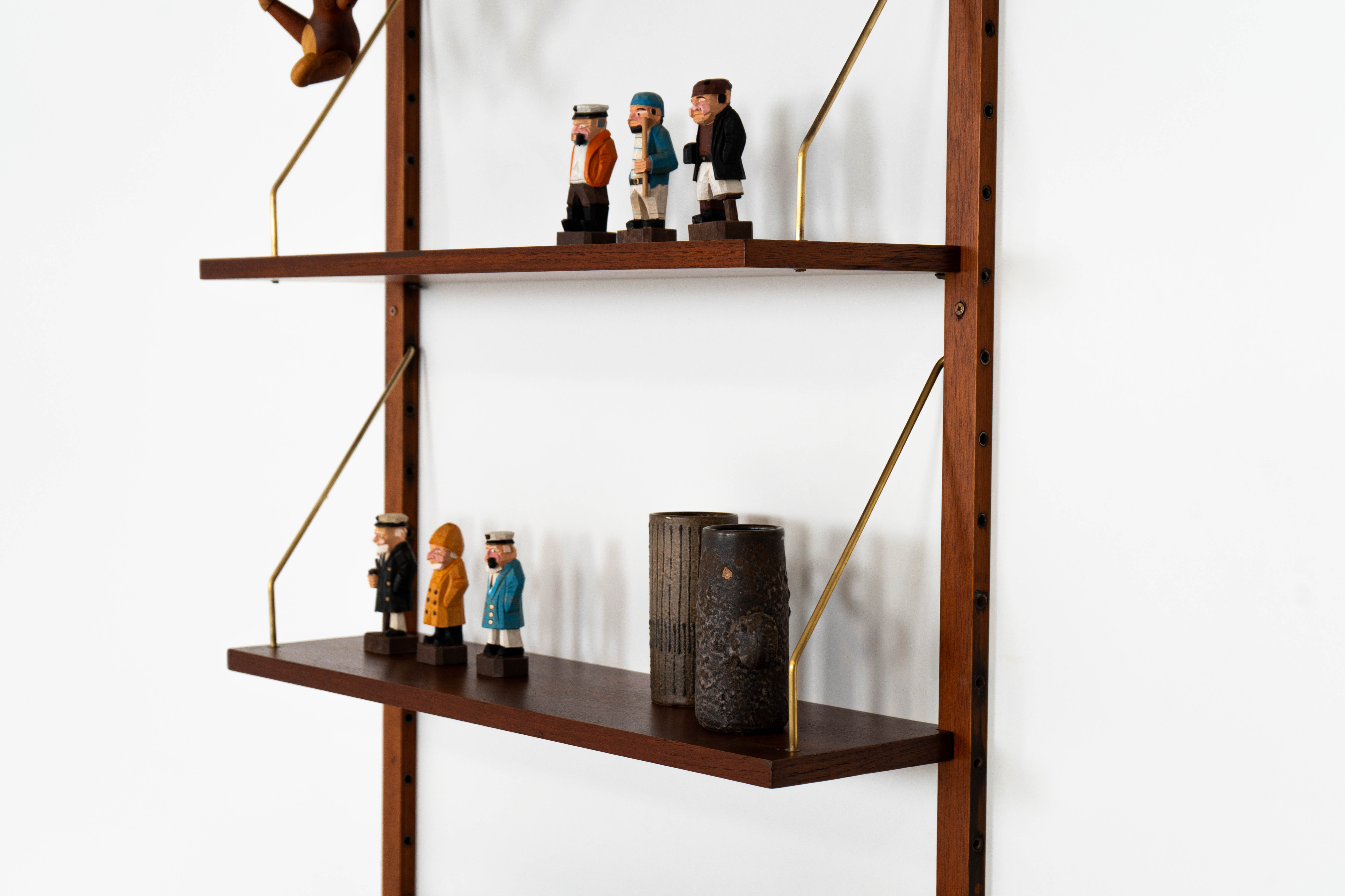 Vintage Teak Modulregal 1960er Jahre