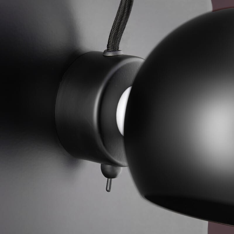 Ball Wall USB Lamp Black