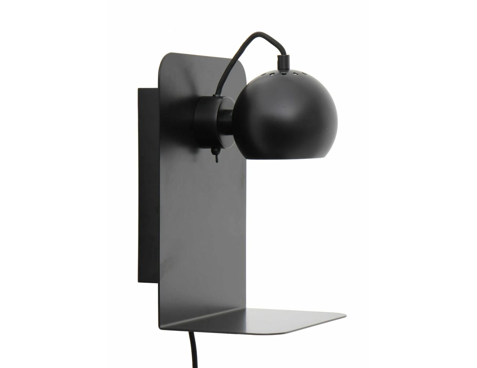 Ball Wall USB Lamp Black