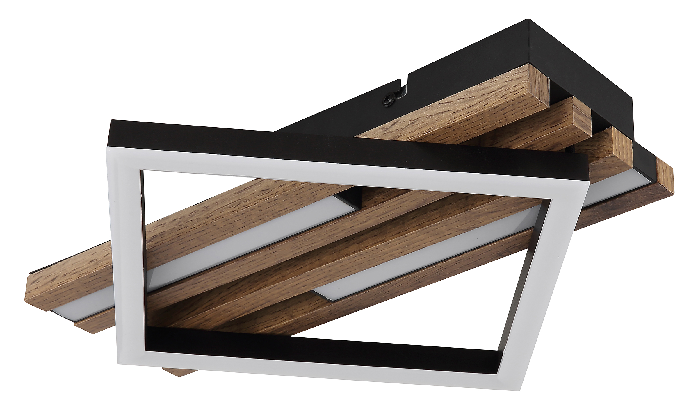 Obrien Typ A LED-Deckenleuchte 1-flammig Acrylglas Eisen