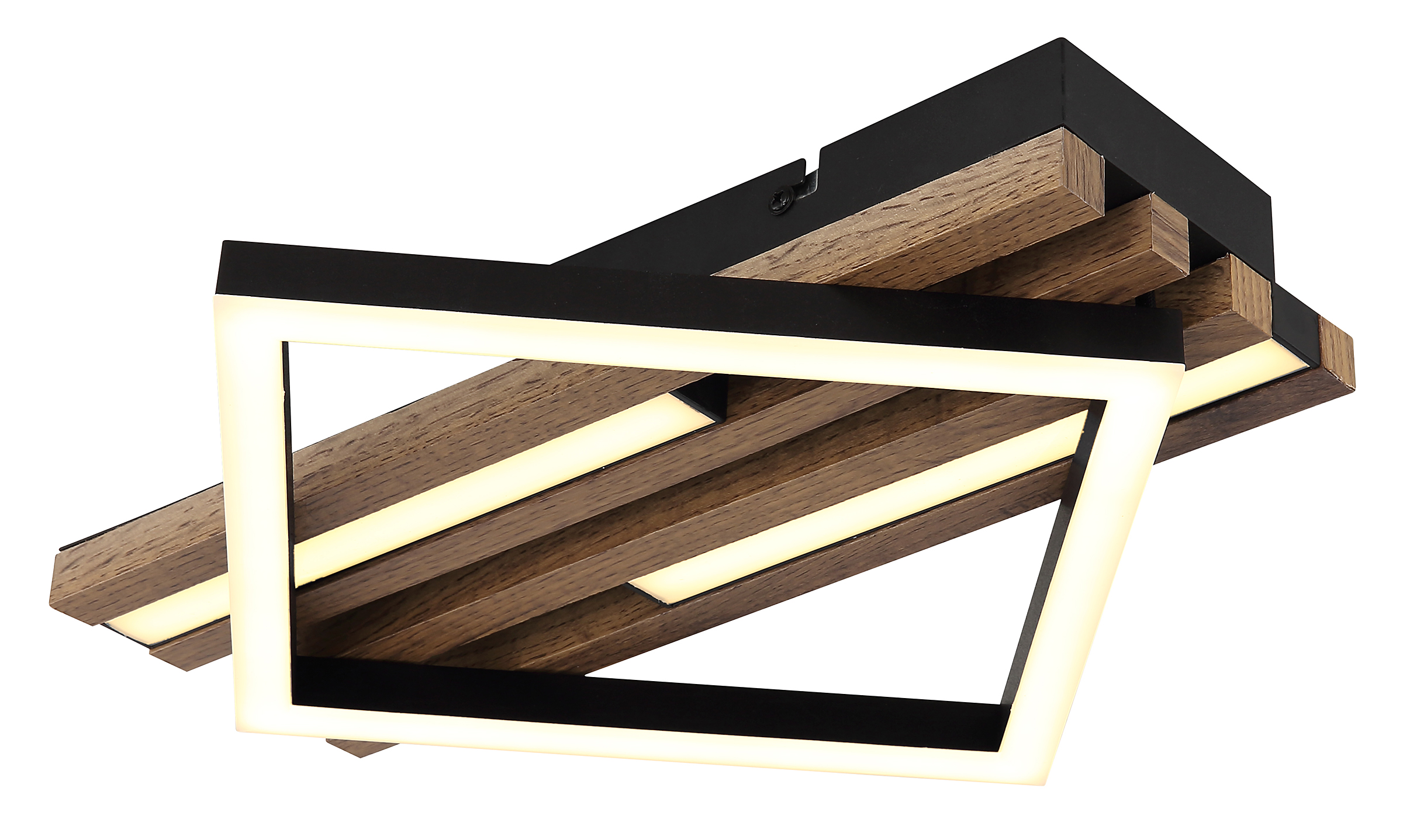 Obrien Typ A LED-Deckenleuchte 1-flammig Acrylglas Eisen