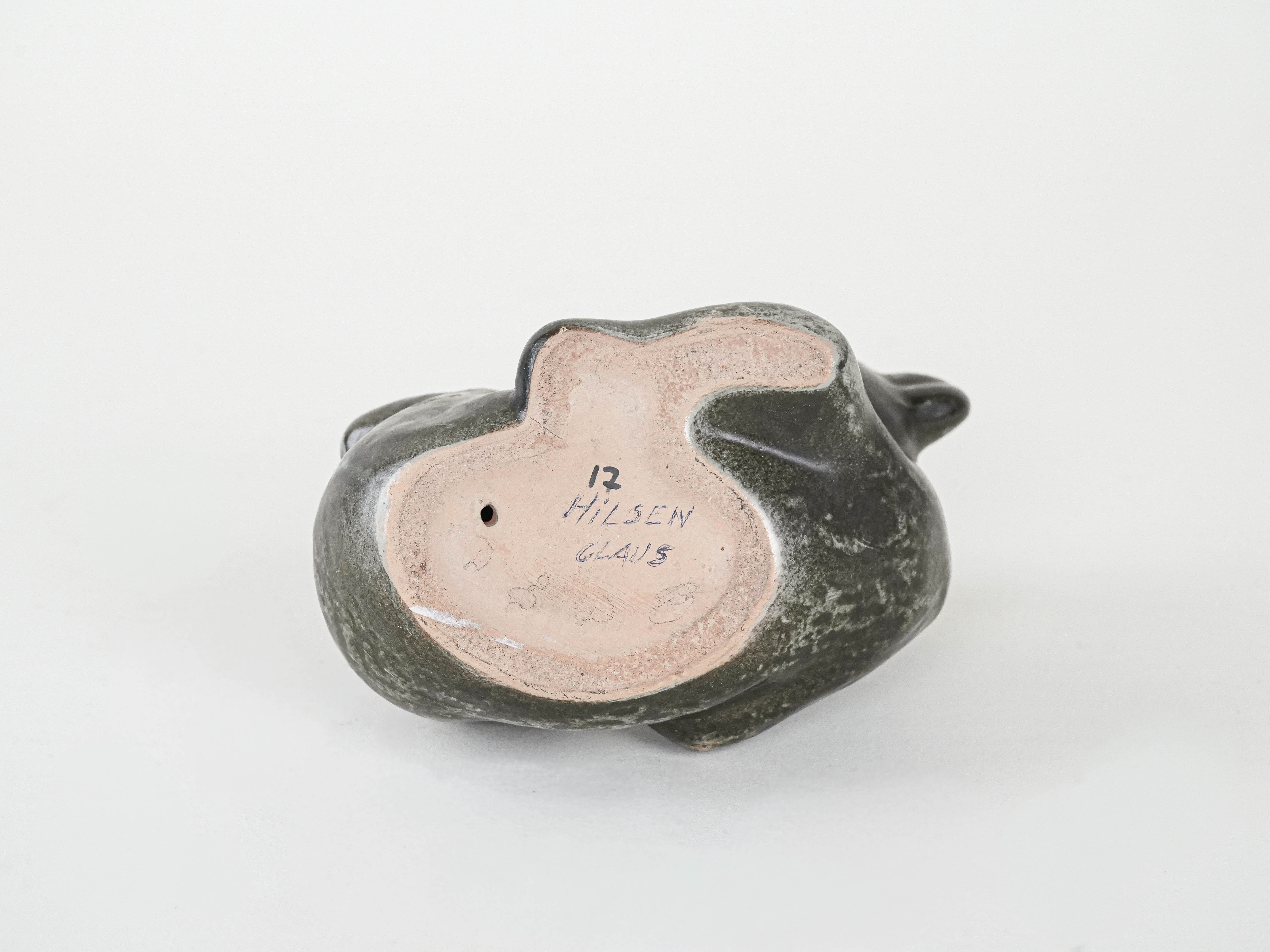 Teddy bear figure 1960s ceramics