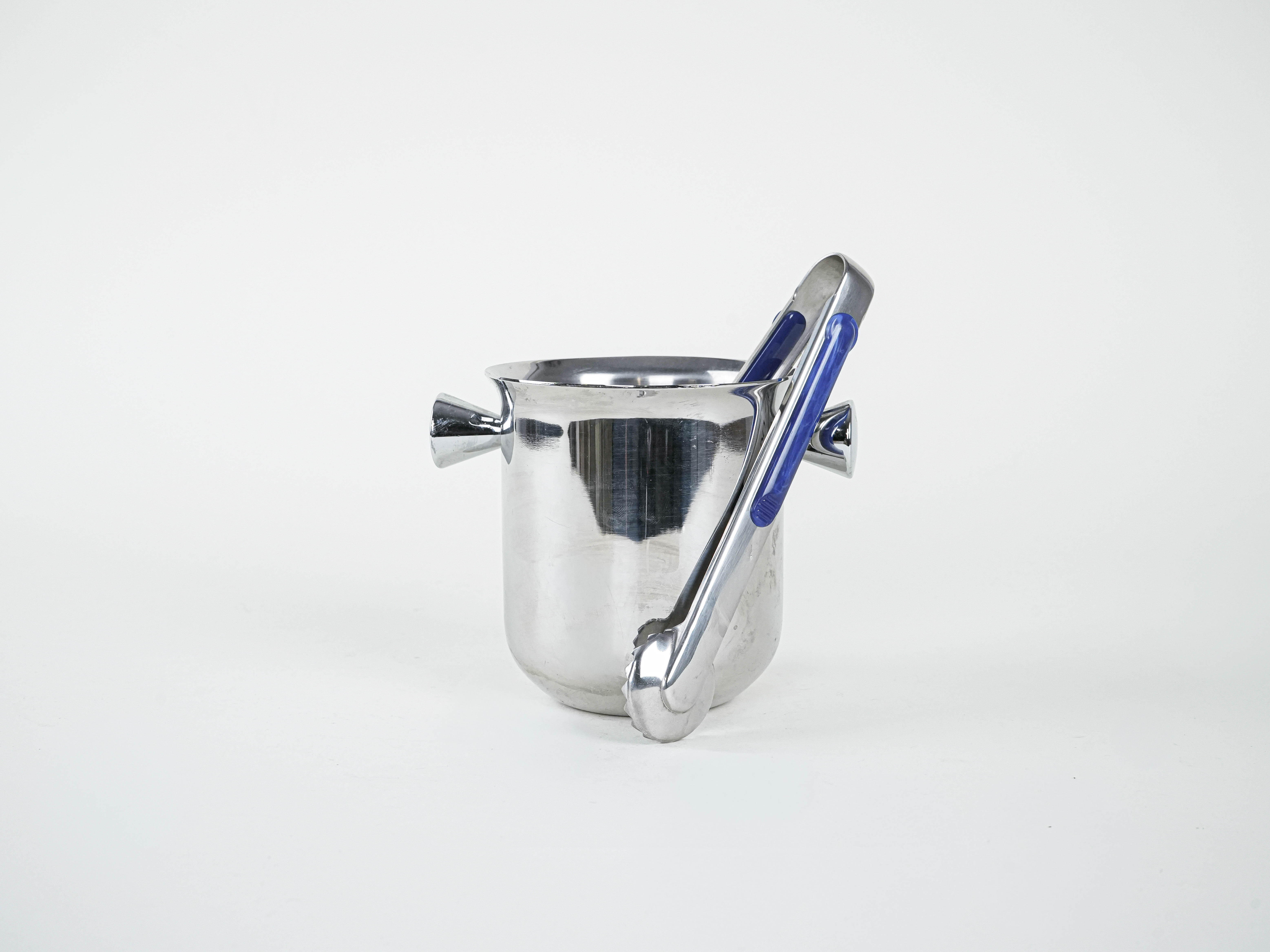 Eiskübel Metall Silber