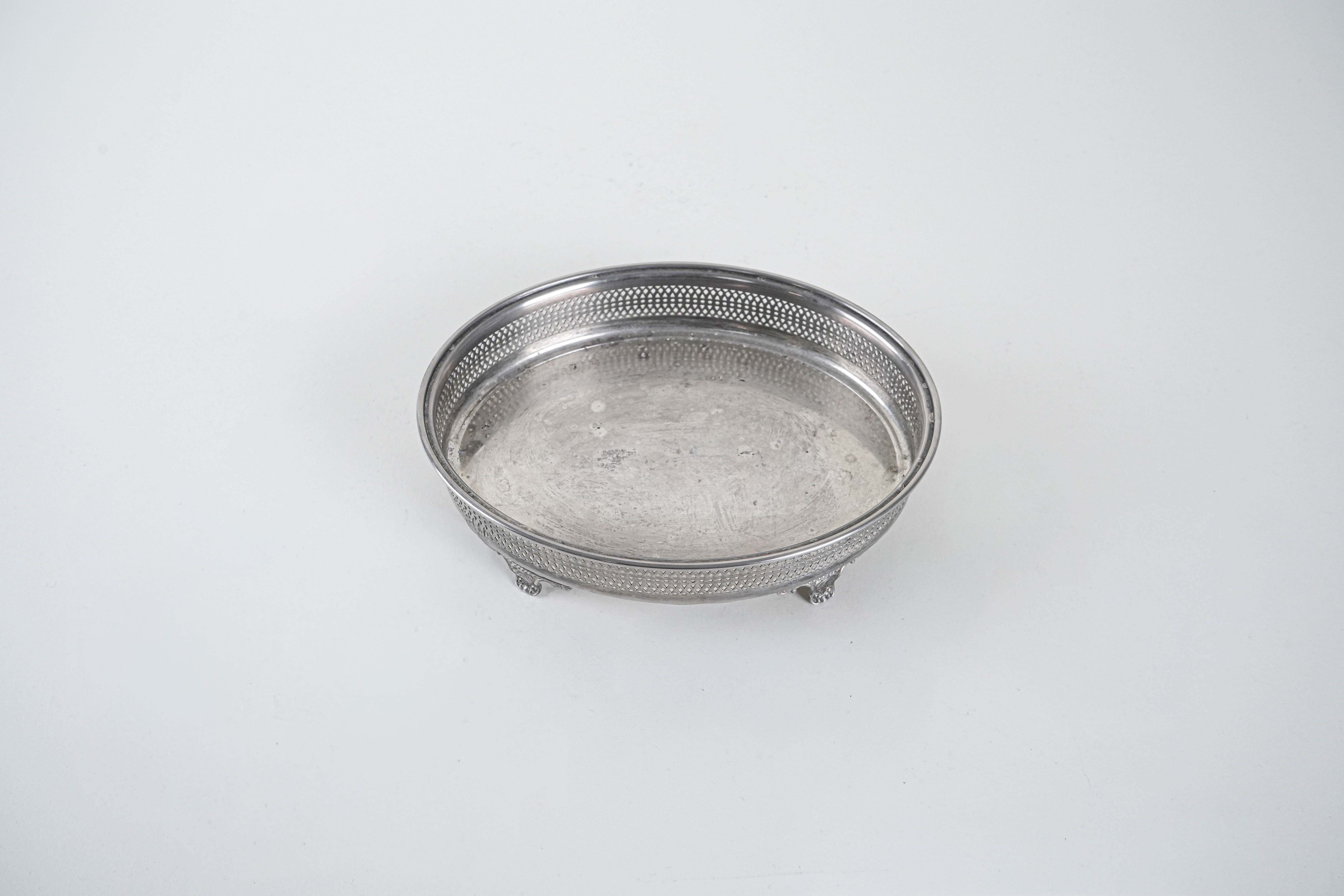 Silver Metal Tray