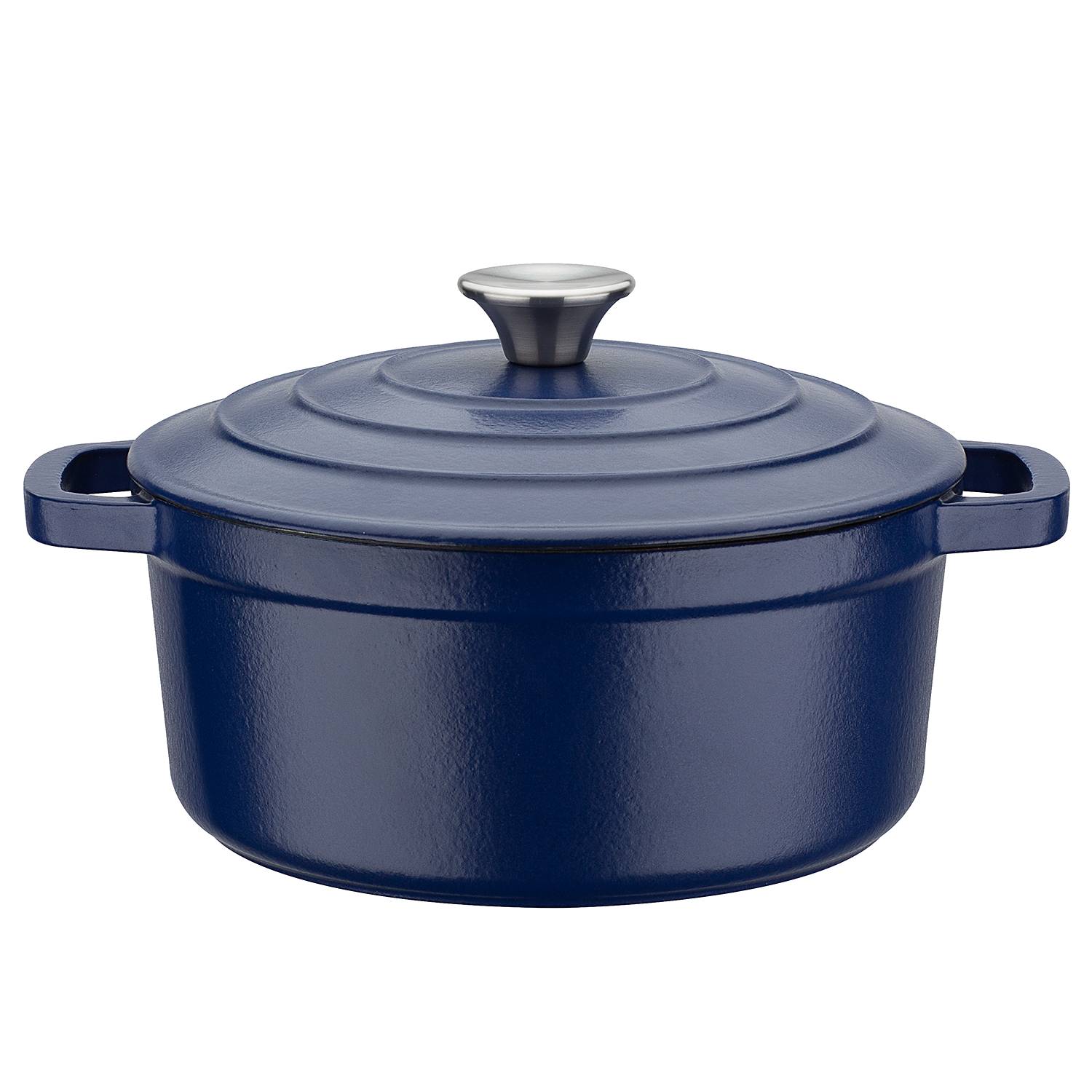 Blue Magic Saucepan 2-piece Cast Iron Blue