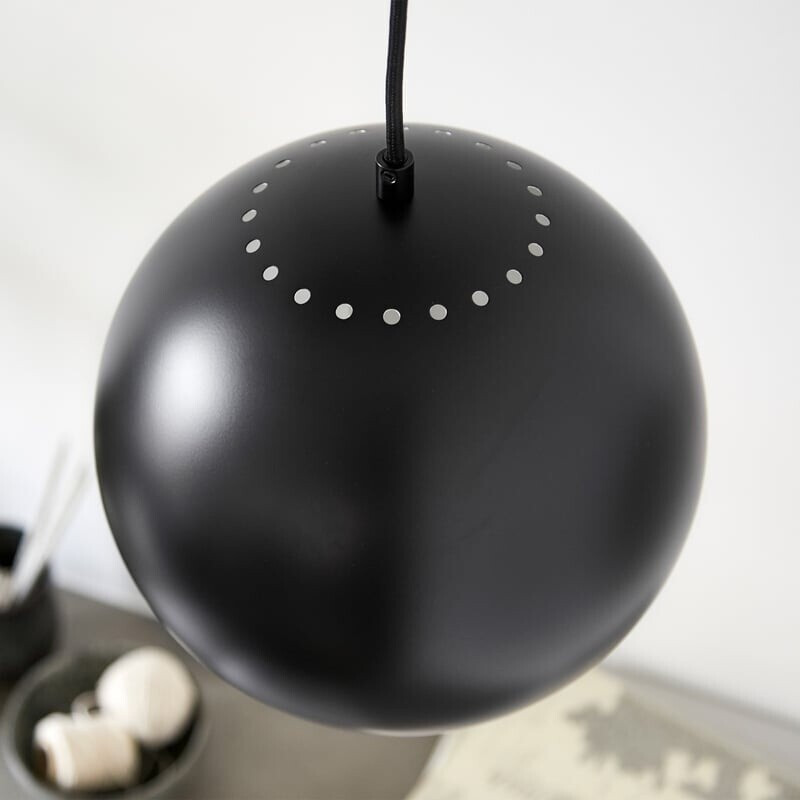 Pendant light Ball Ø40 Metal Black
