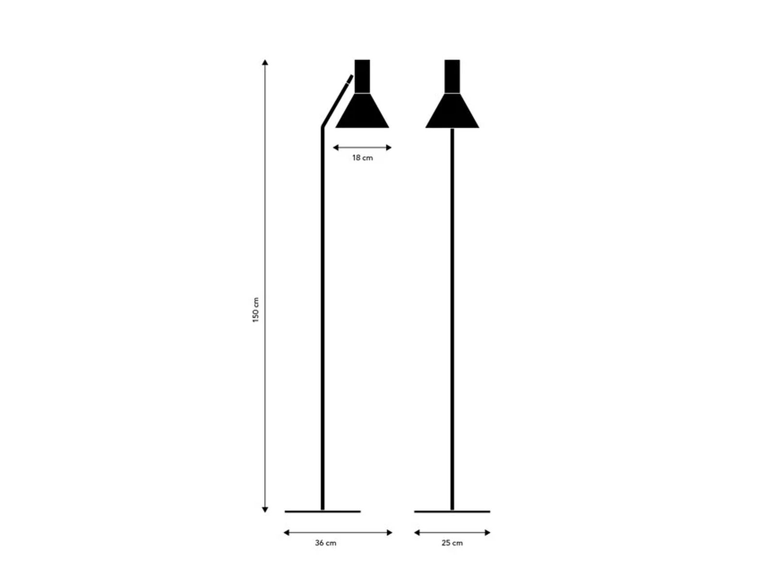 Lyss Floor Lamp Light Grey