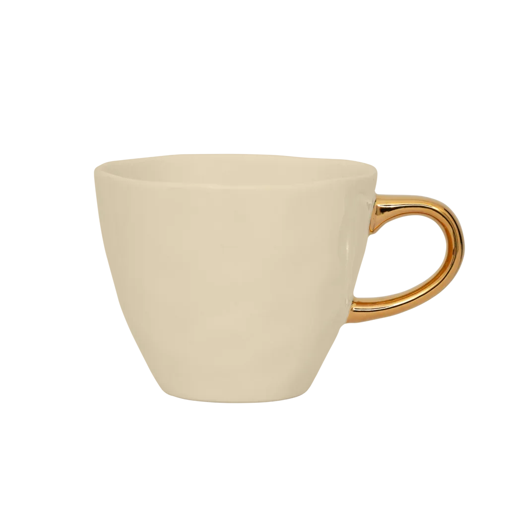 Guten Morgen Tasse Kaffee Haferflocke